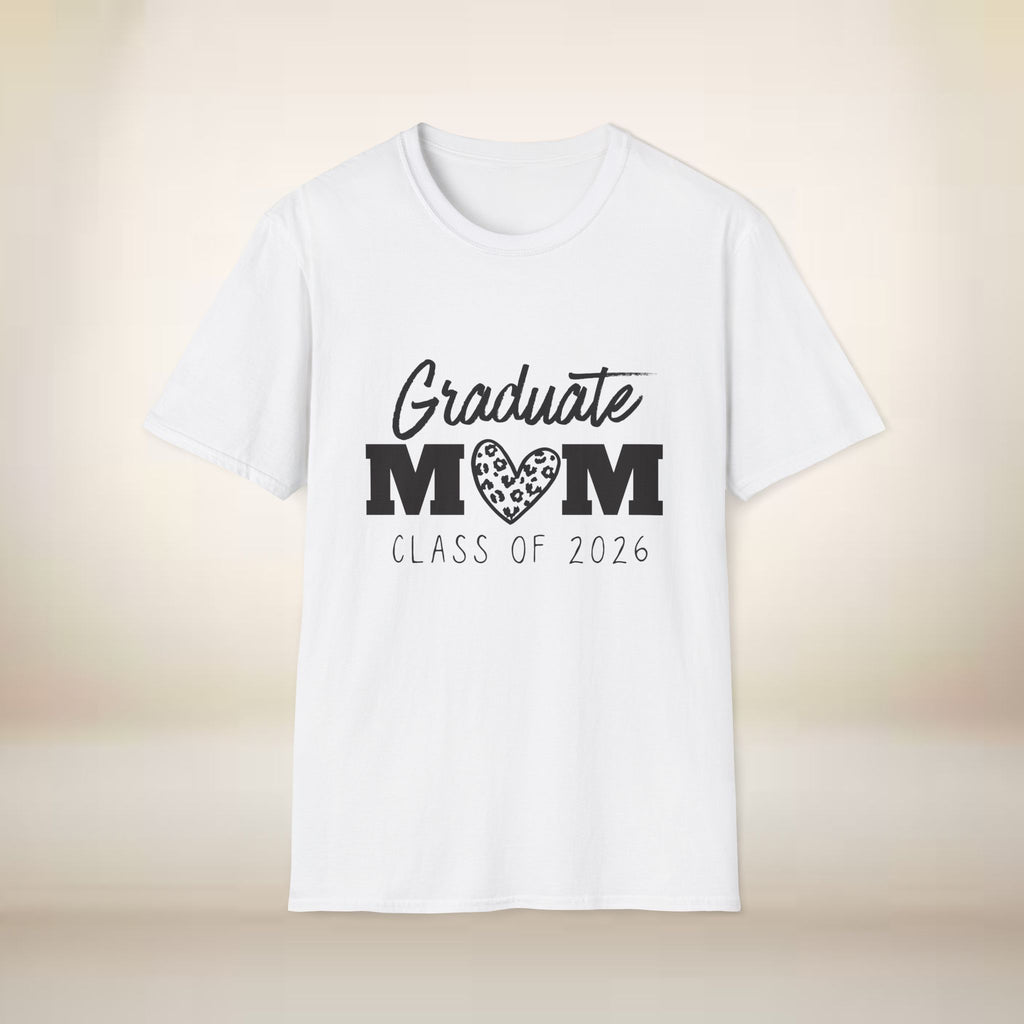 Graduate Mom T-Shirt — Class of 2026 Proud Mom Tee