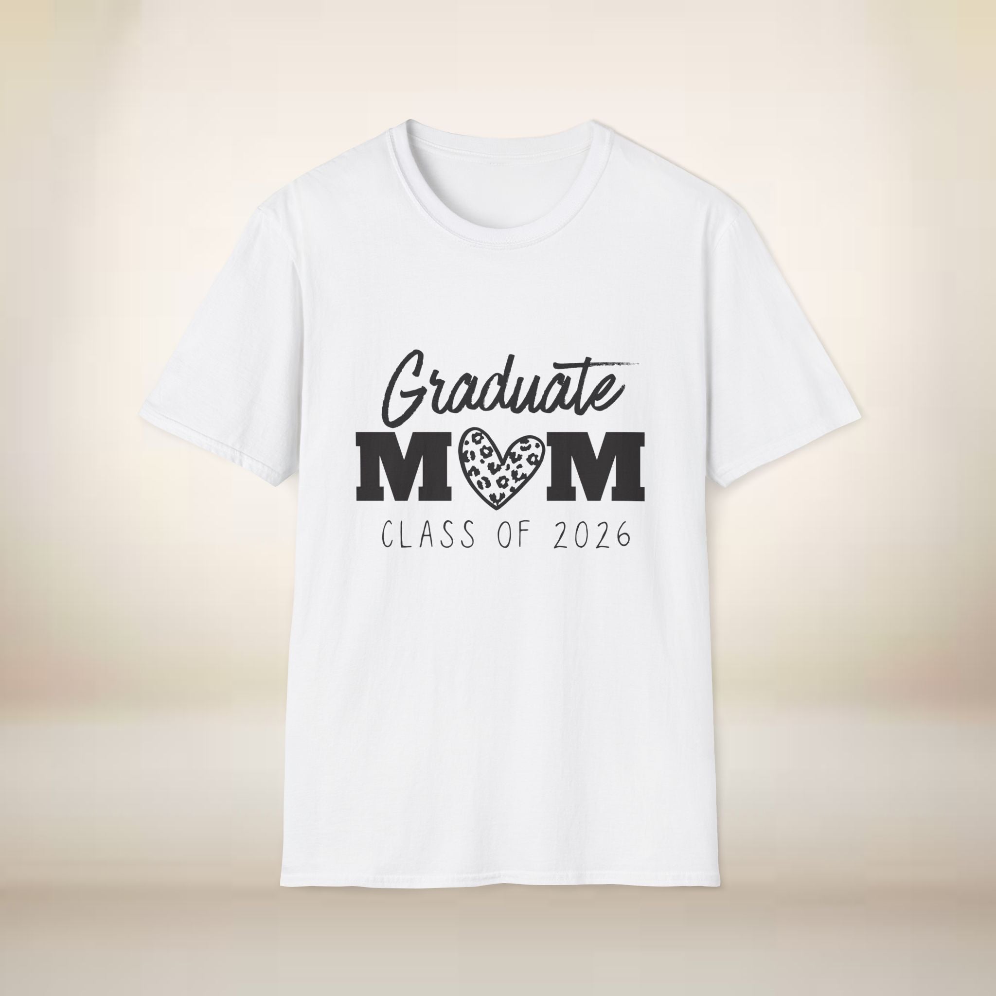 Graduate Mom T-Shirt — Class of 2026 Proud Mom Tee