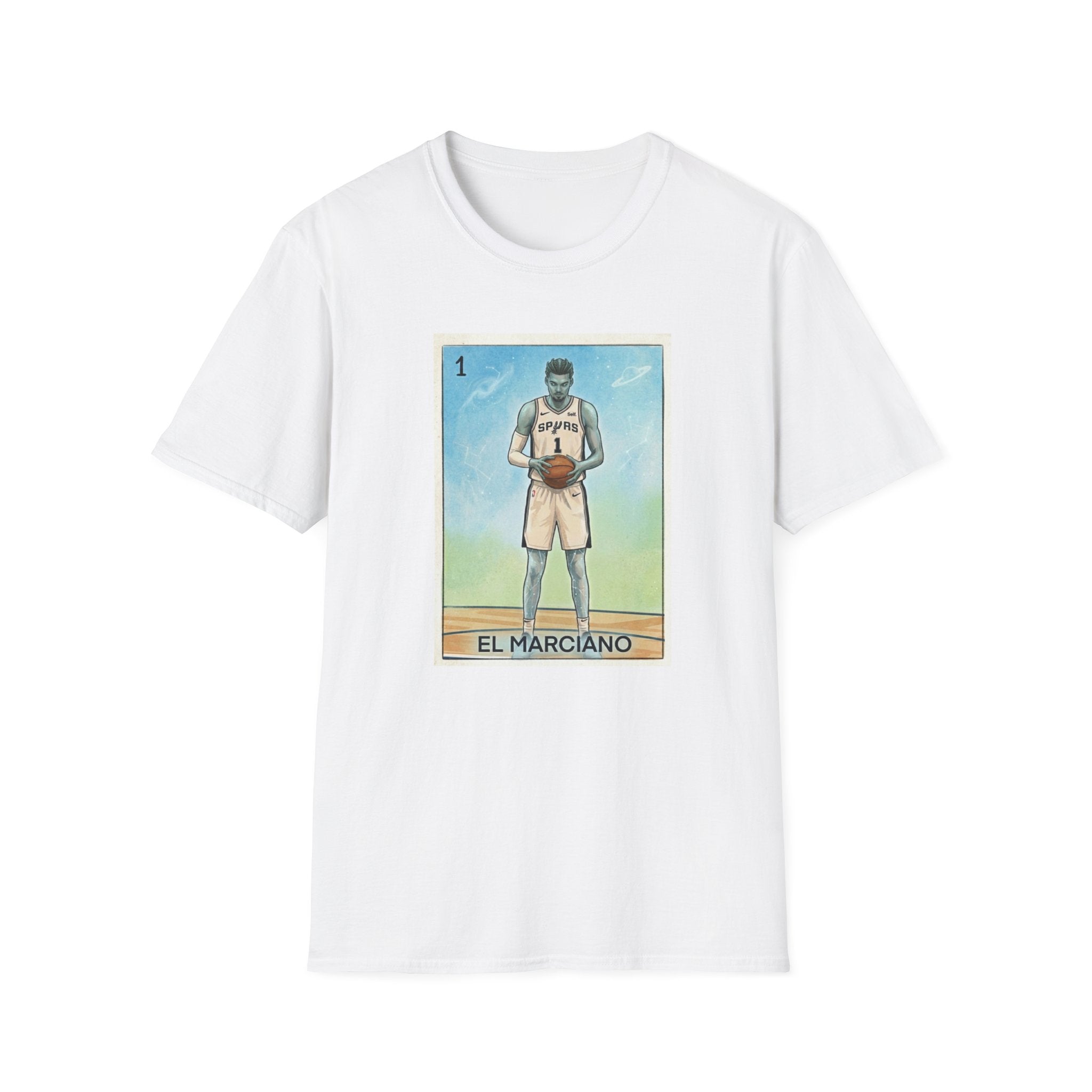 Basketball Lotería "El Marciano" Graphic T-Shirt