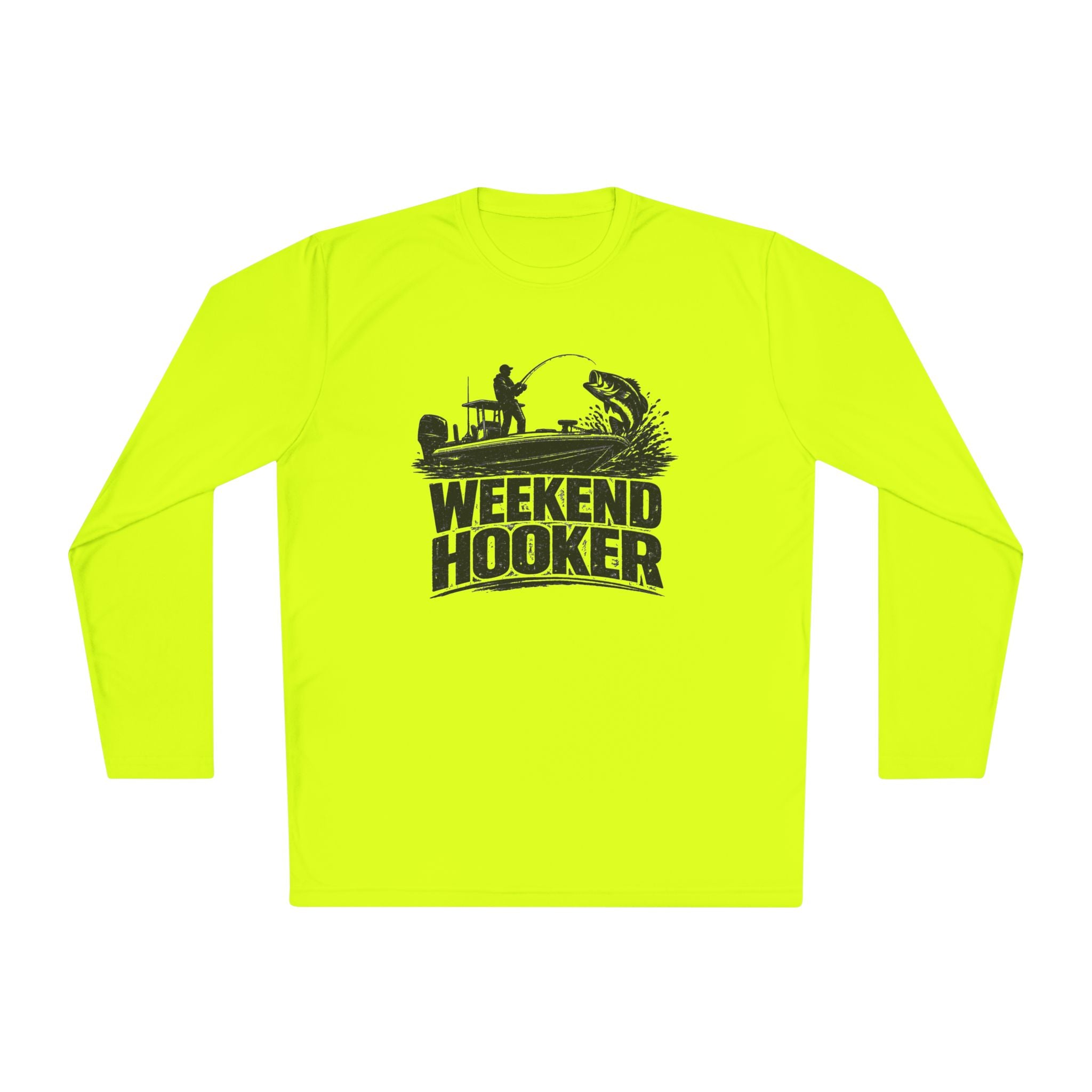 Weekend Hooker Fishing Long Sleeve Tee
