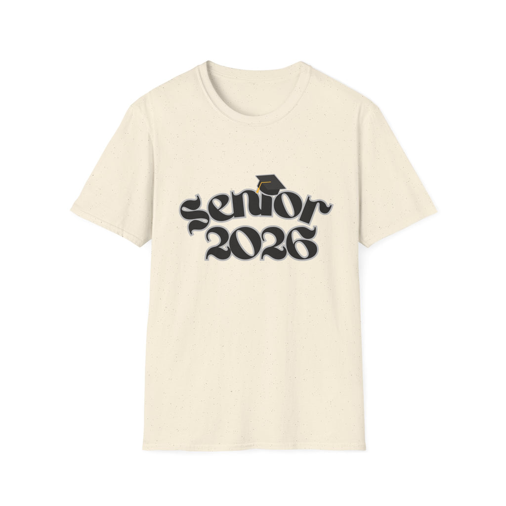 Senior 2026 T-Shirt — Class of 2026 Graduation Tee with Cap Graphic