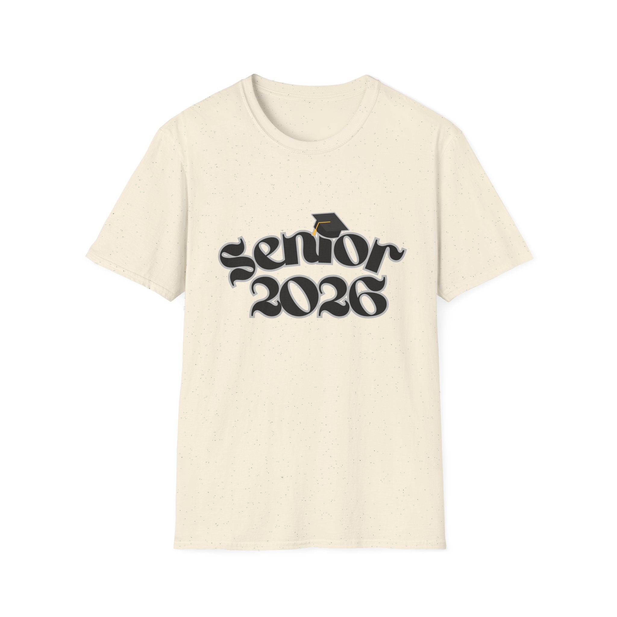 Senior 2026 T-Shirt — Class of 2026 Graduation Tee with Cap Graphic