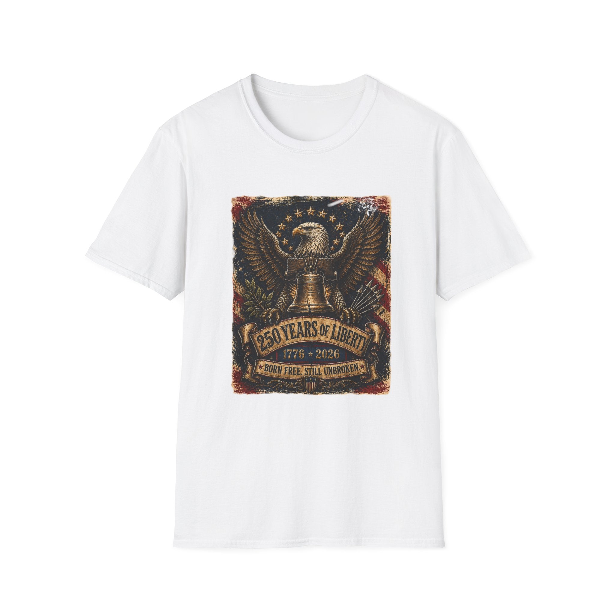 Liberty Eagle  250 Years of Liberty Patriotic T-Shirt