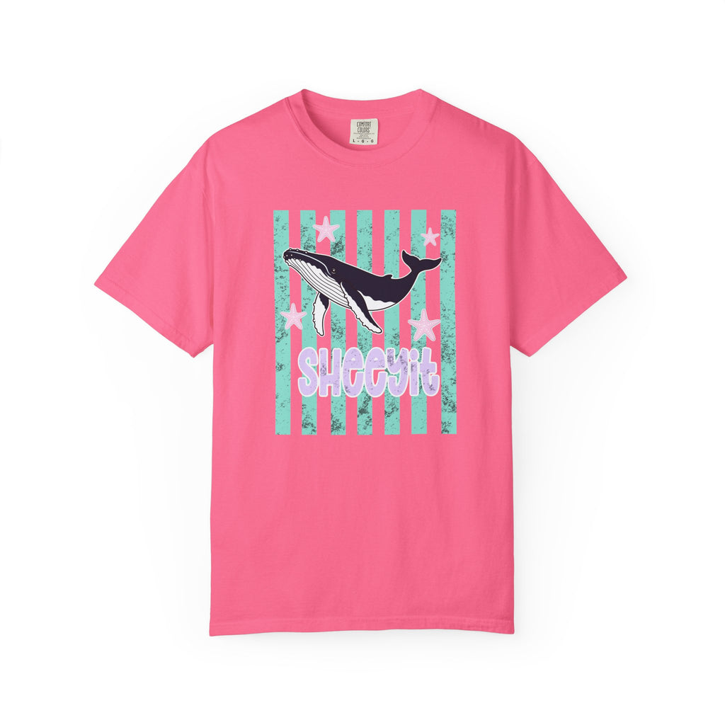 Whale Sheeyit Summer Comfort Colors T-Shirt