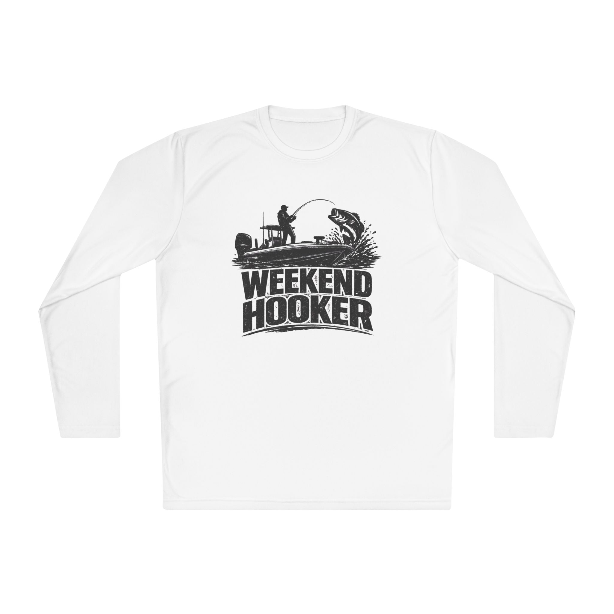 Weekend Hooker Fishing Long Sleeve Tee