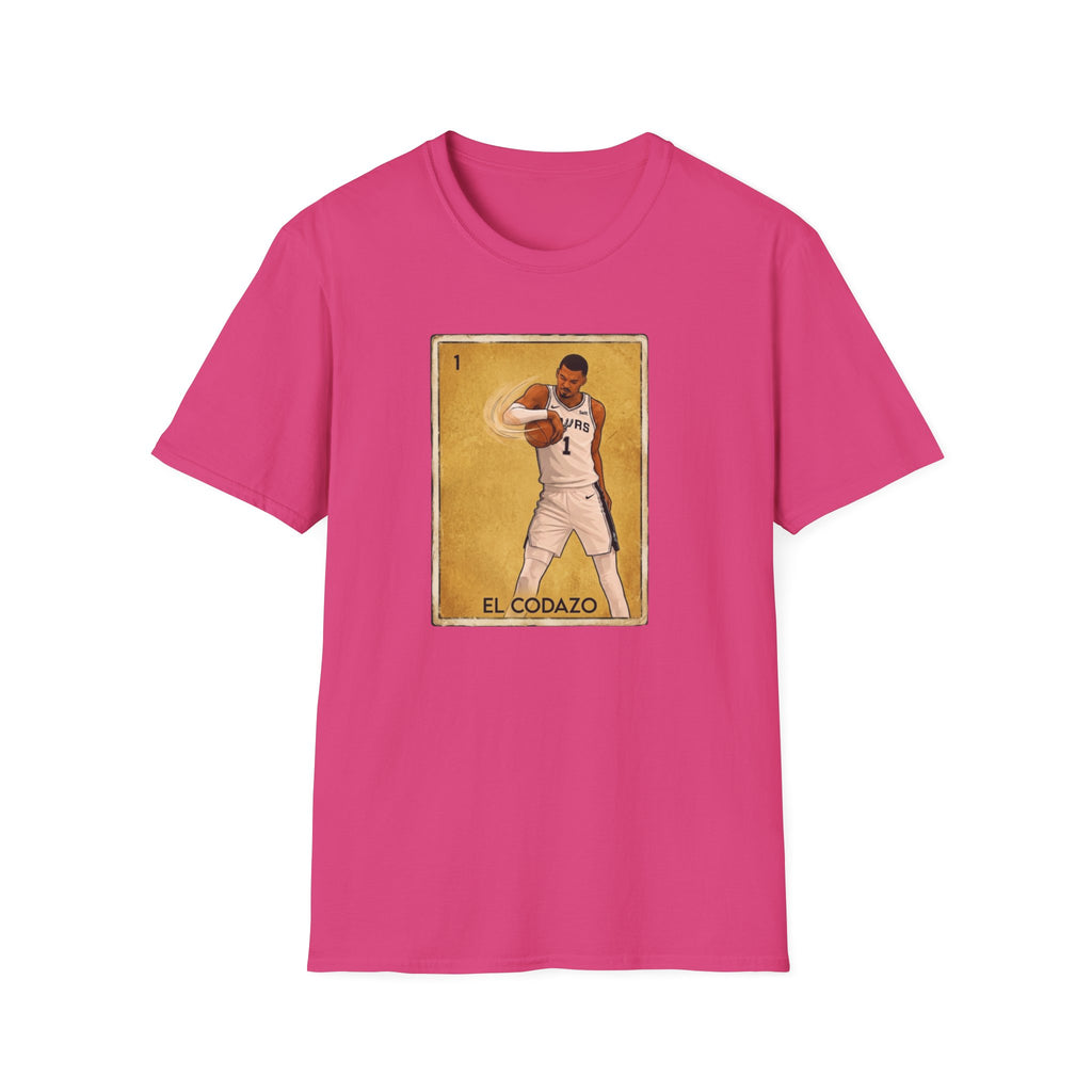 **Local San Antonio Pickup Only** El Codazo Loteria Basketball Shirt