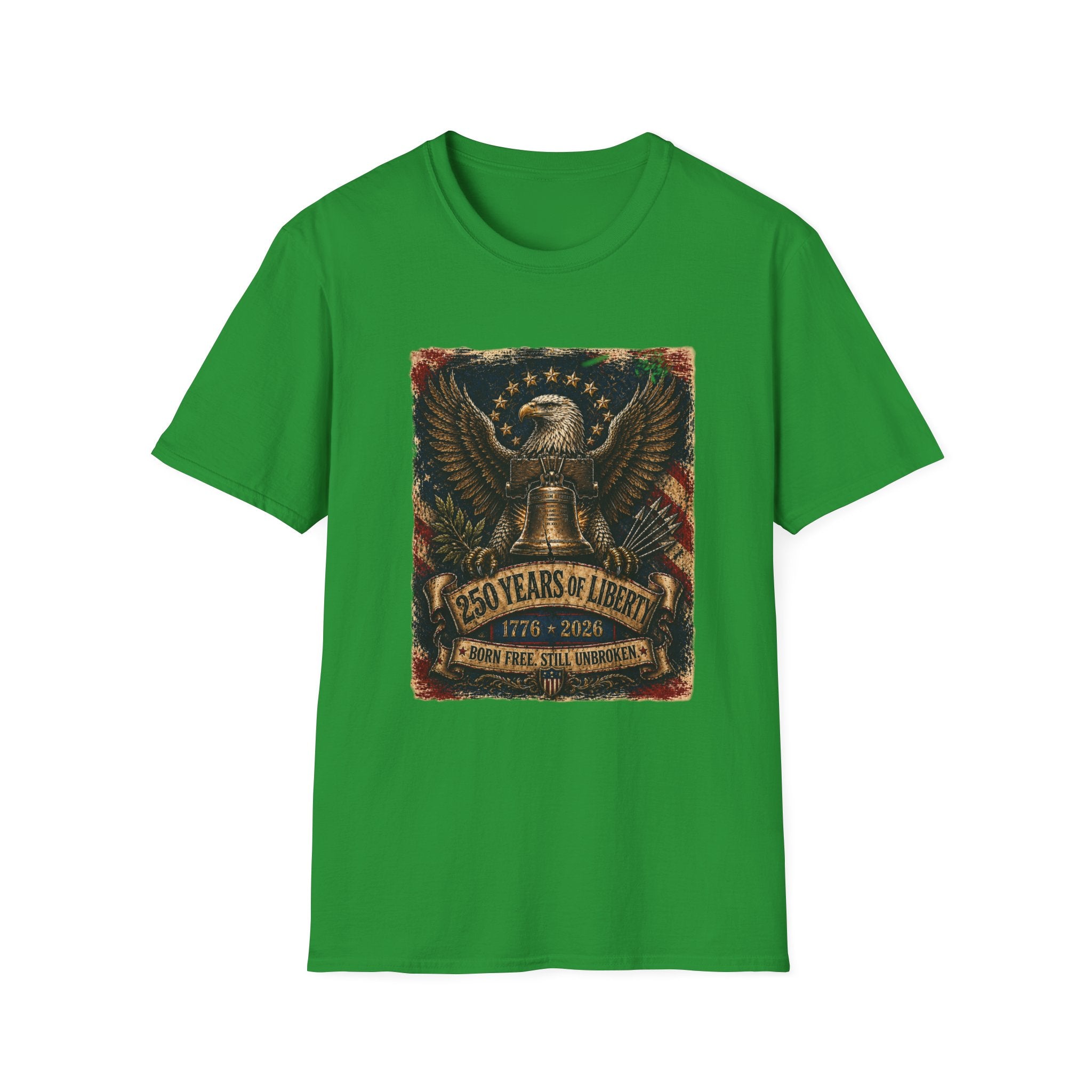 Liberty Eagle  250 Years of Liberty Patriotic T-Shirt
