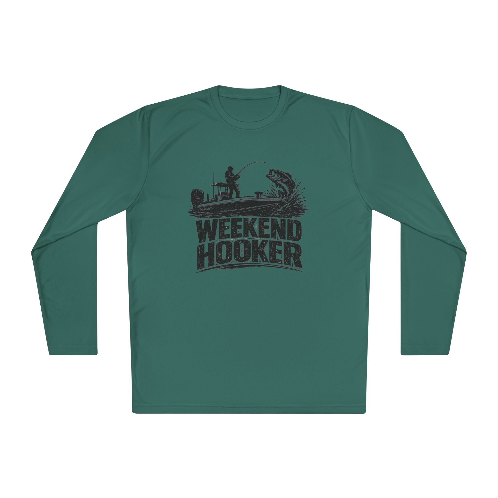 Weekend Hooker Fishing Long Sleeve Tee