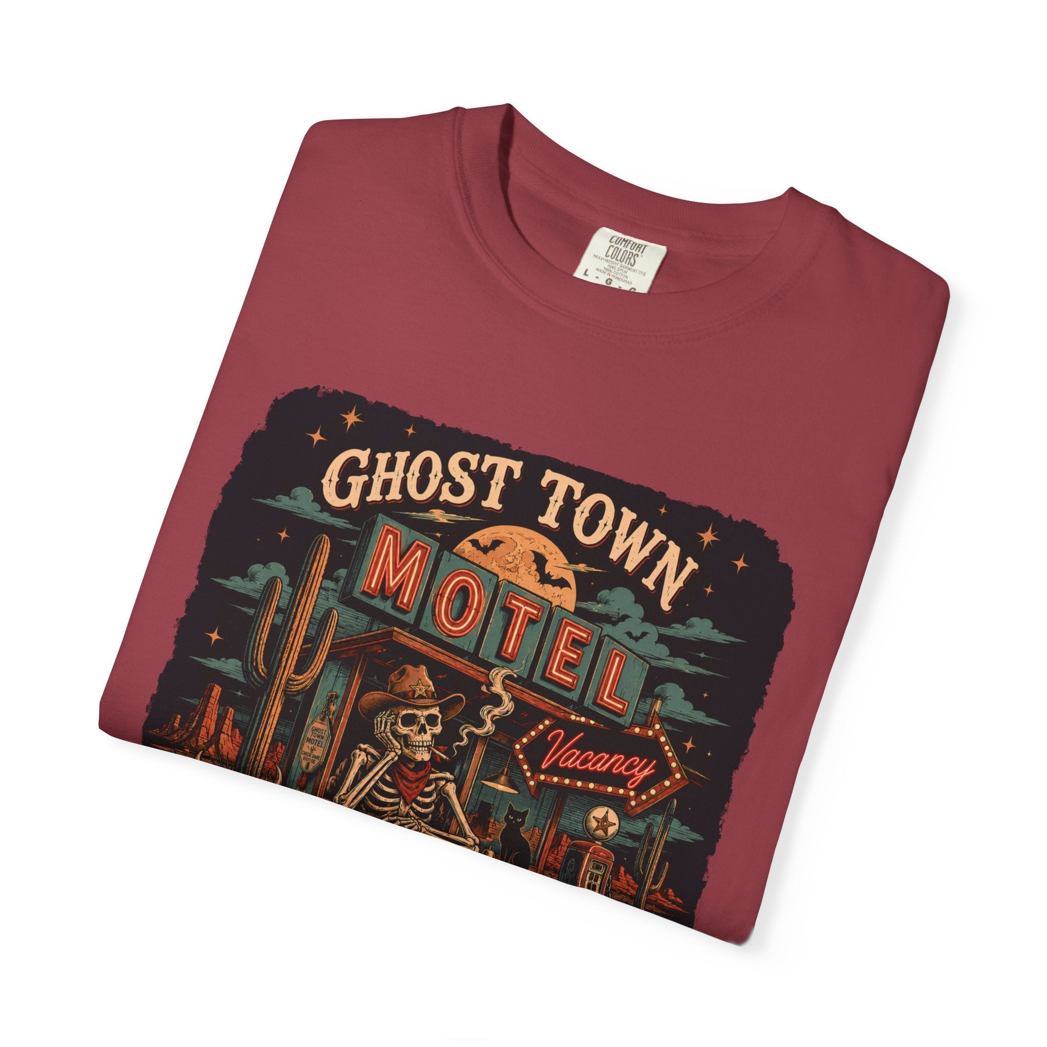 Ghost Town Vintage Desert Motel Comfort Colors TShirt