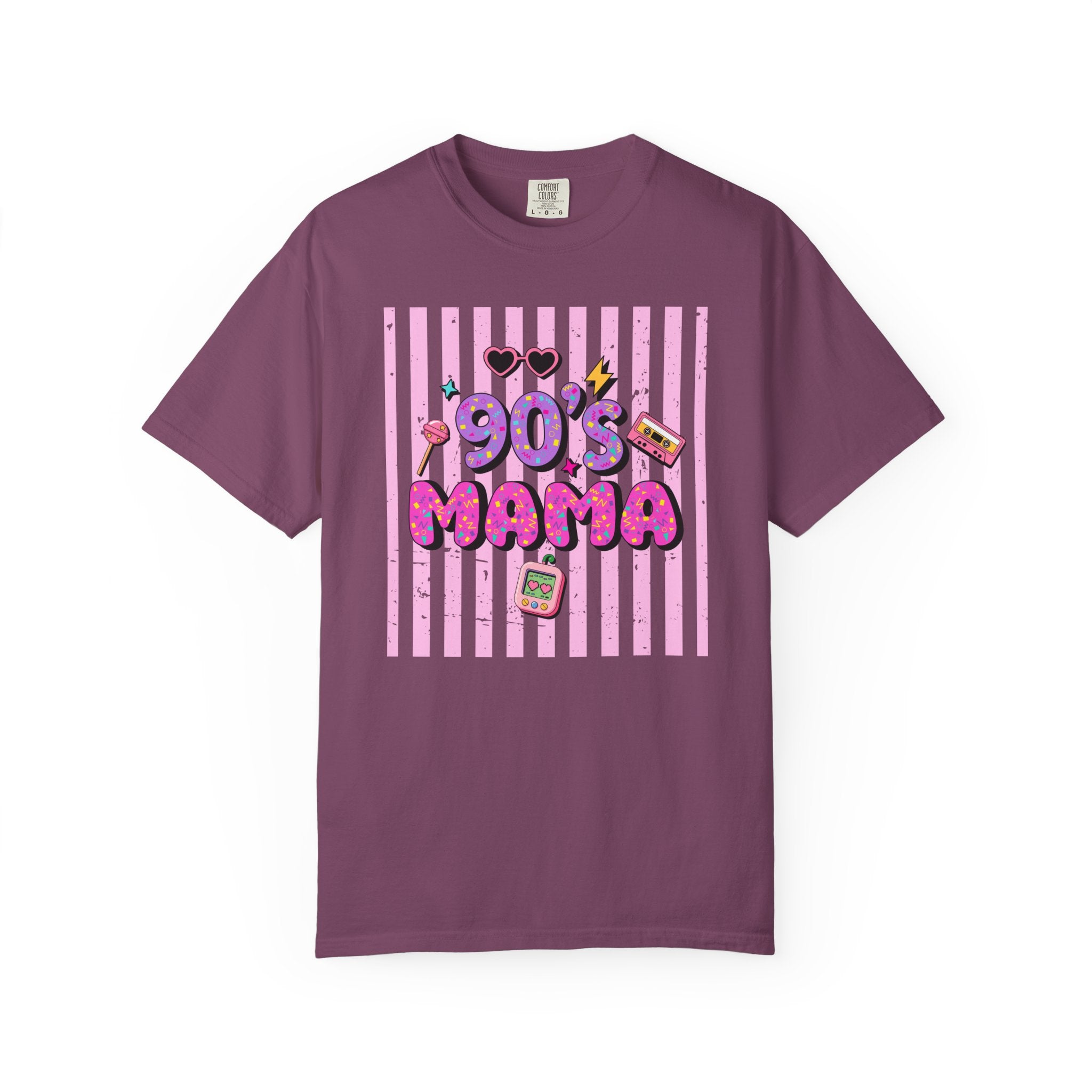 Retro 90's Mama Throwback Comfort Colors T-Shirt