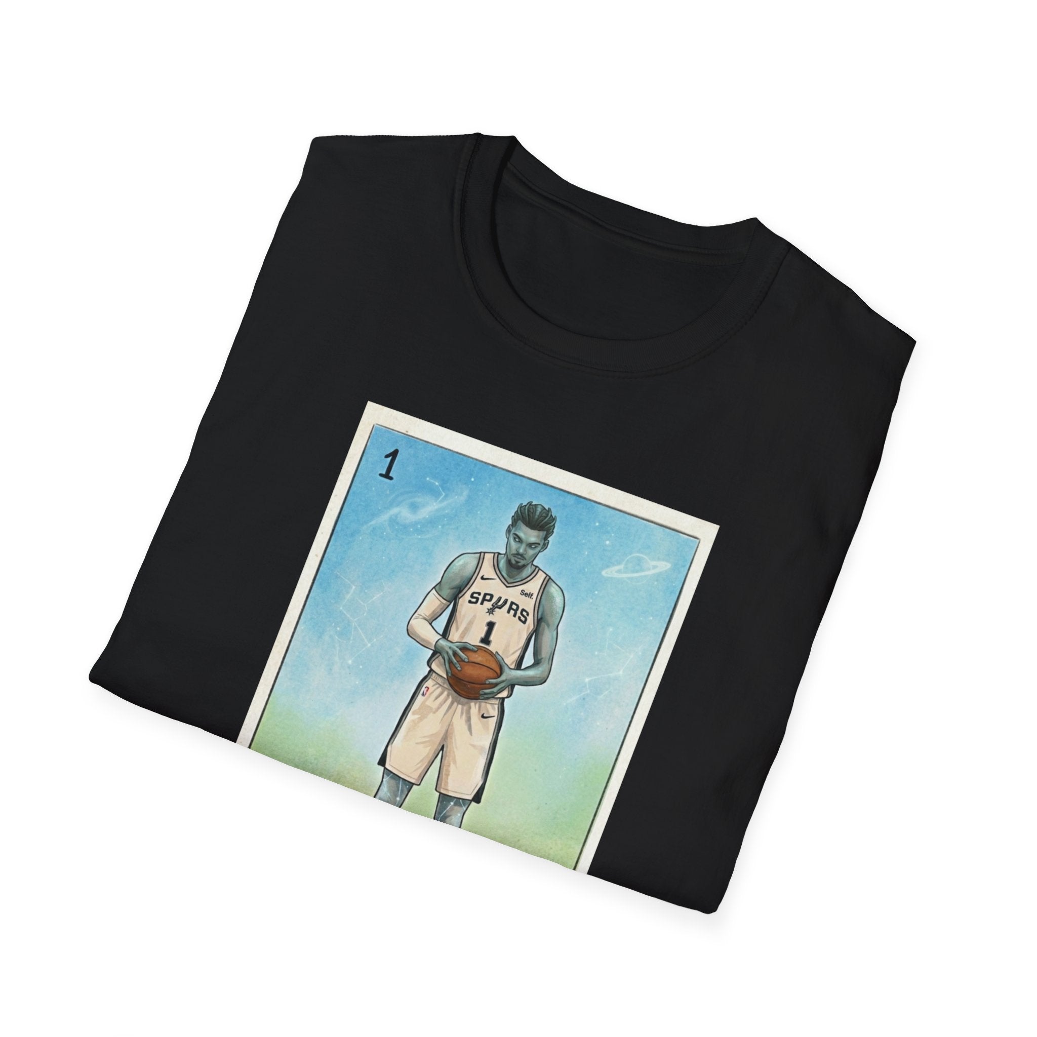 Basketball Lotería "El Marciano" Graphic T-Shirt