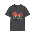 Teacher Vacation Mode T-Shirt — Tropical Sunglasses Graphic