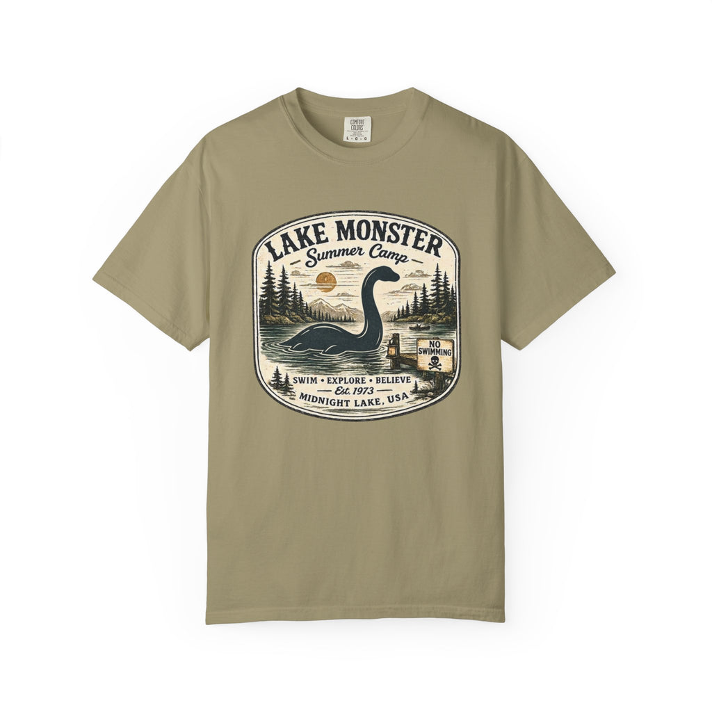 Lake Monster Summer Camp Comfort Colors T-Shirt