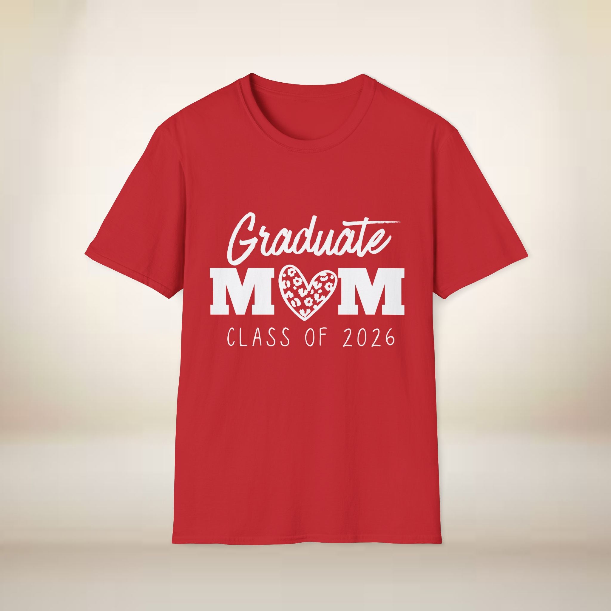 Graduate Mom T-Shirt — Class of 2026 Proud Mom Tee