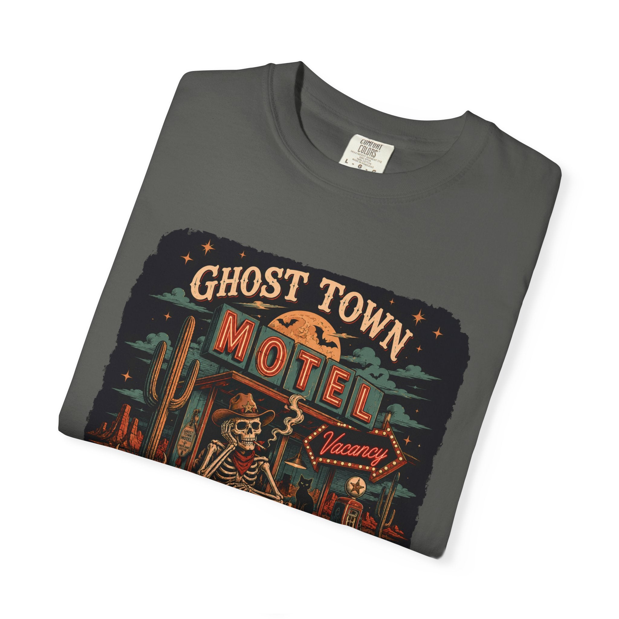 Ghost Town Vintage Desert Motel Comfort Colors TShirt