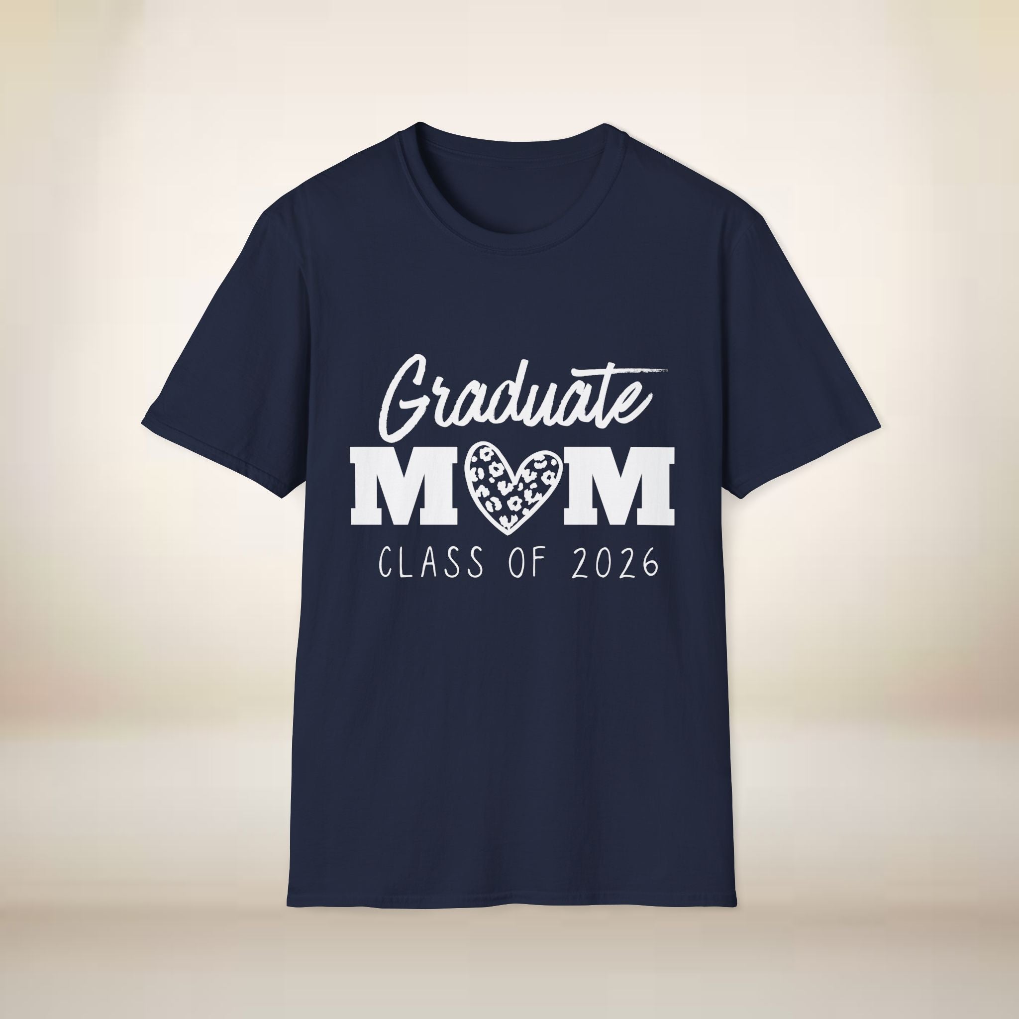 Graduate Mom T-Shirt — Class of 2026 Proud Mom Tee
