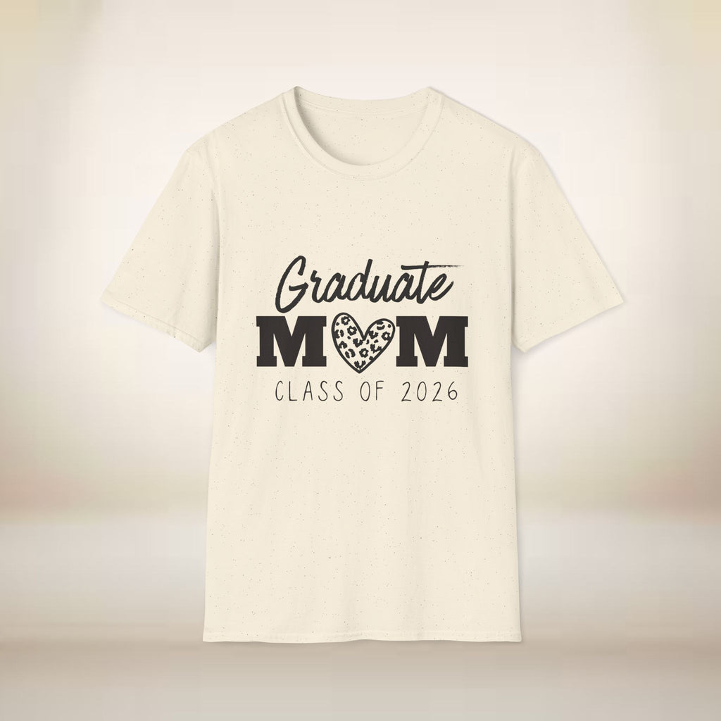Graduate Mom T-Shirt — Class of 2026 Proud Mom Tee