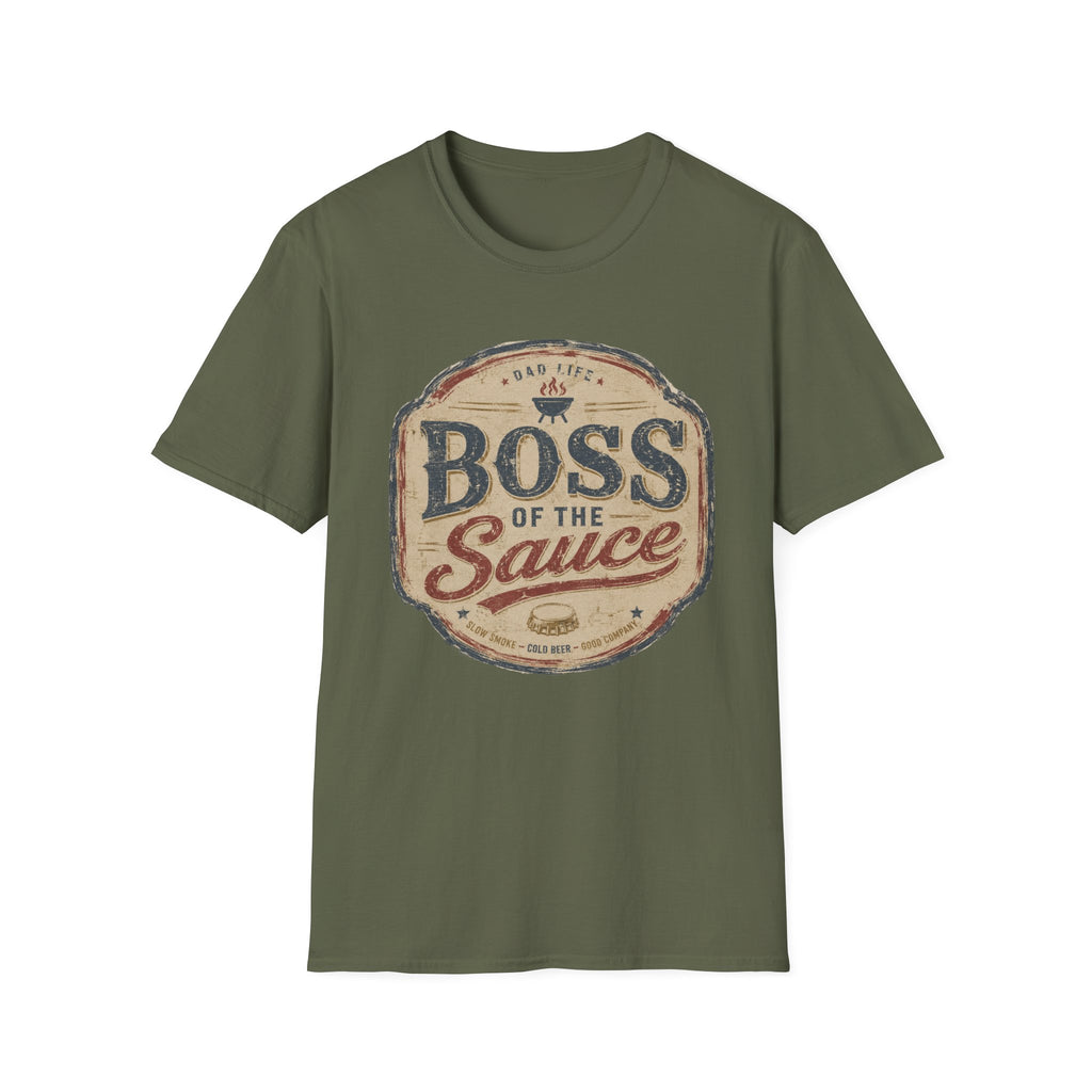 Boss of the Sauce Dad T-Shirt