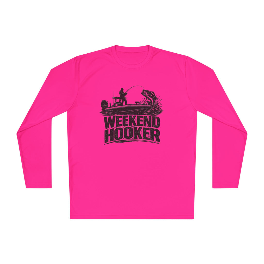 Weekend Hooker Fishing Long Sleeve Tee