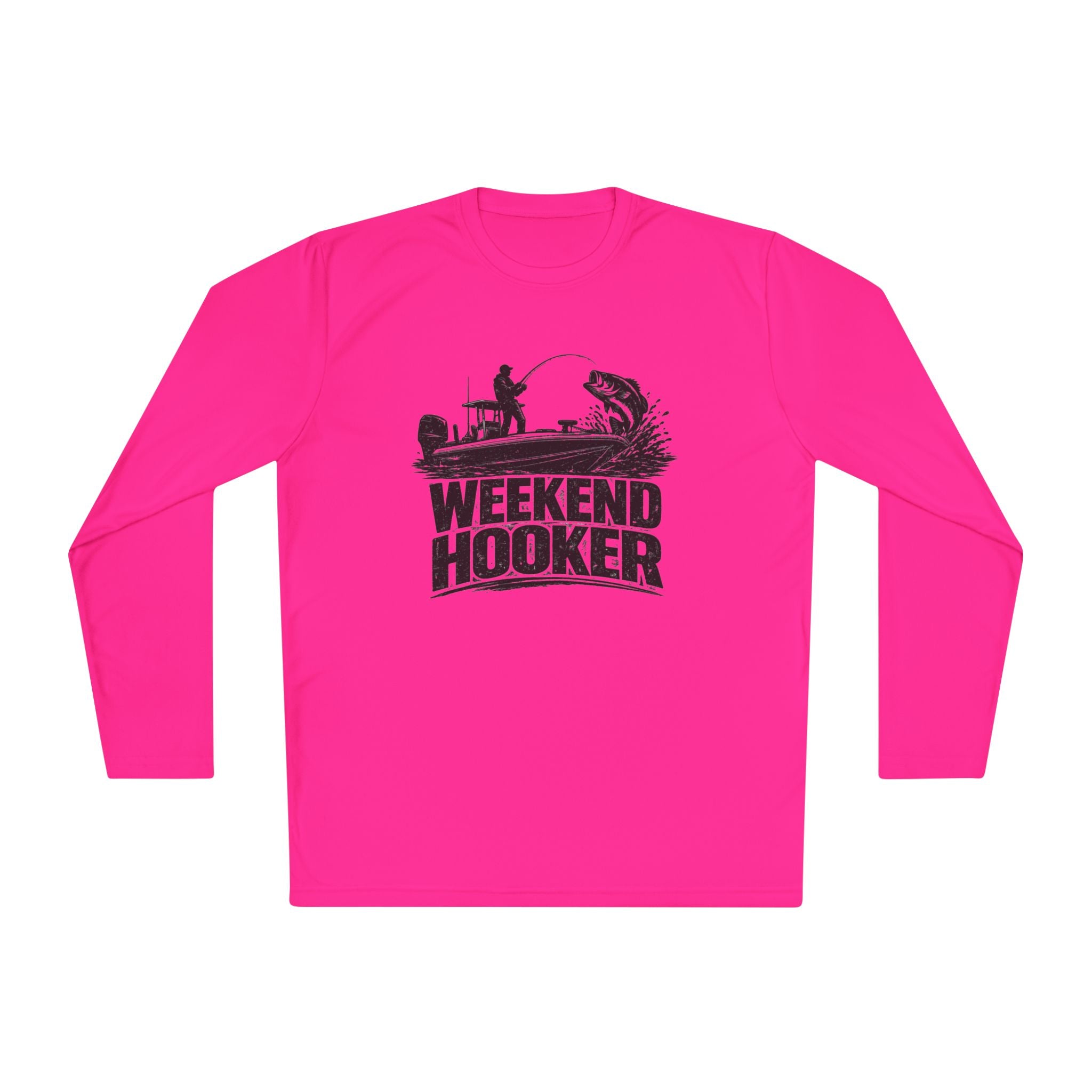 Weekend Hooker Fishing Long Sleeve Tee