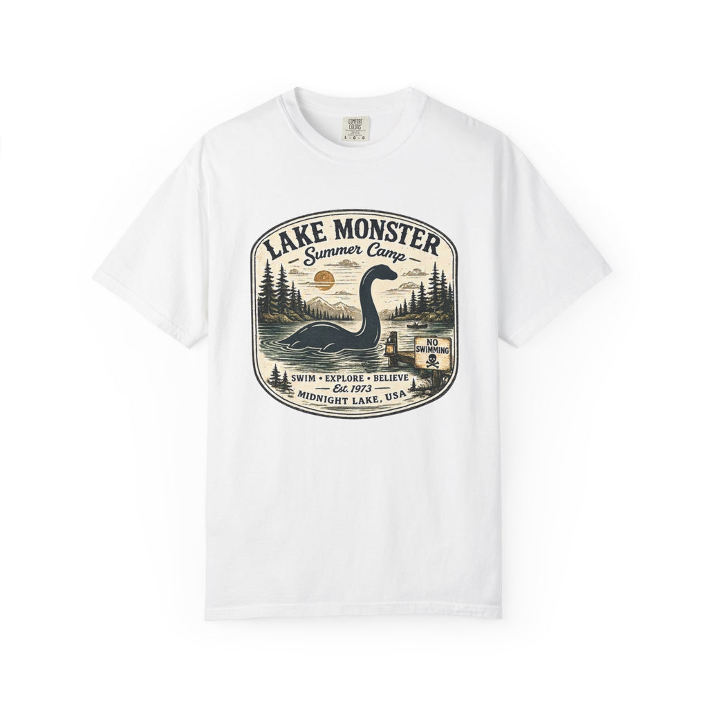 Lake Monster Summer Camp Comfort Colors T-Shirt
