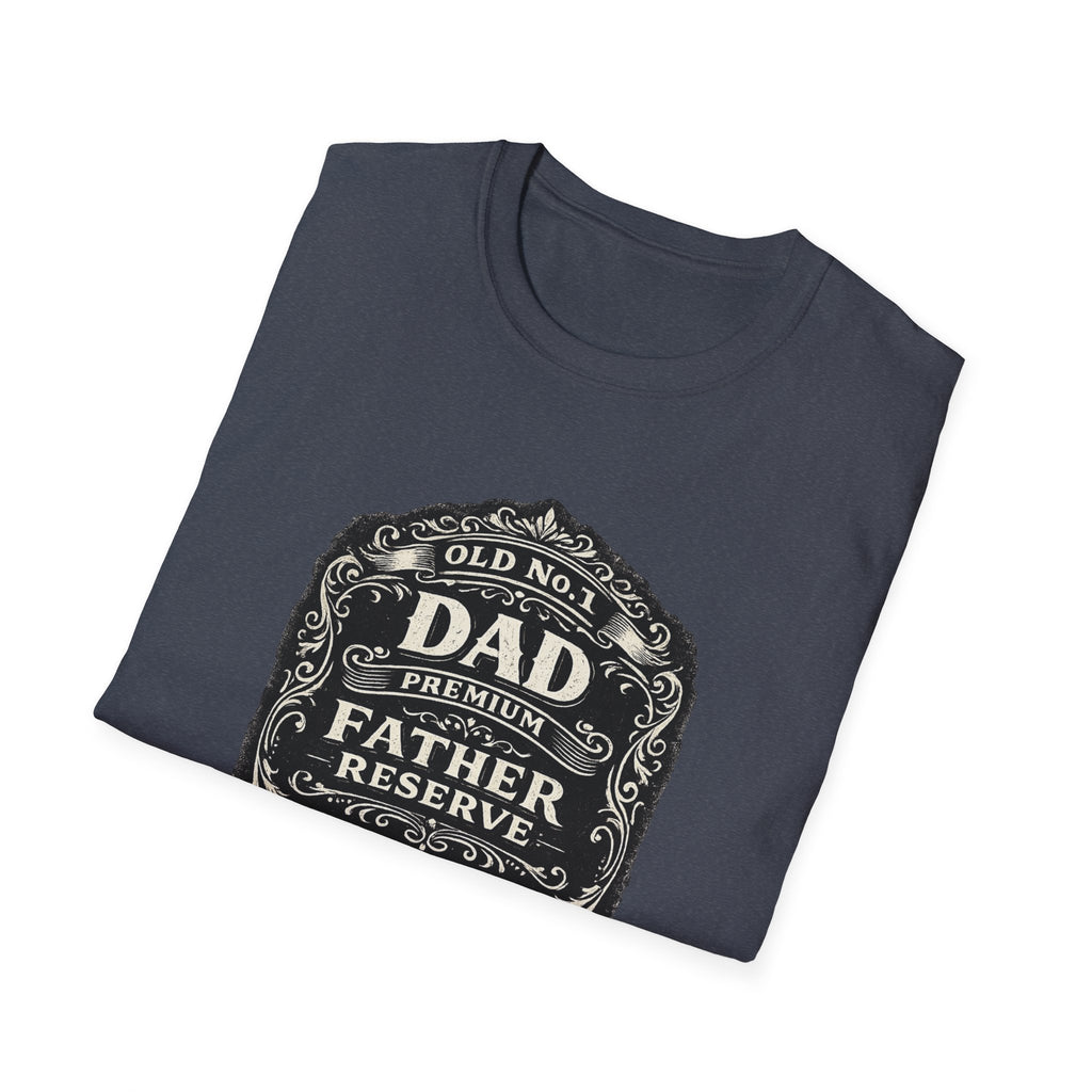 Best Dad Co. Vintage Label T-Shirt-Father's Day Gift