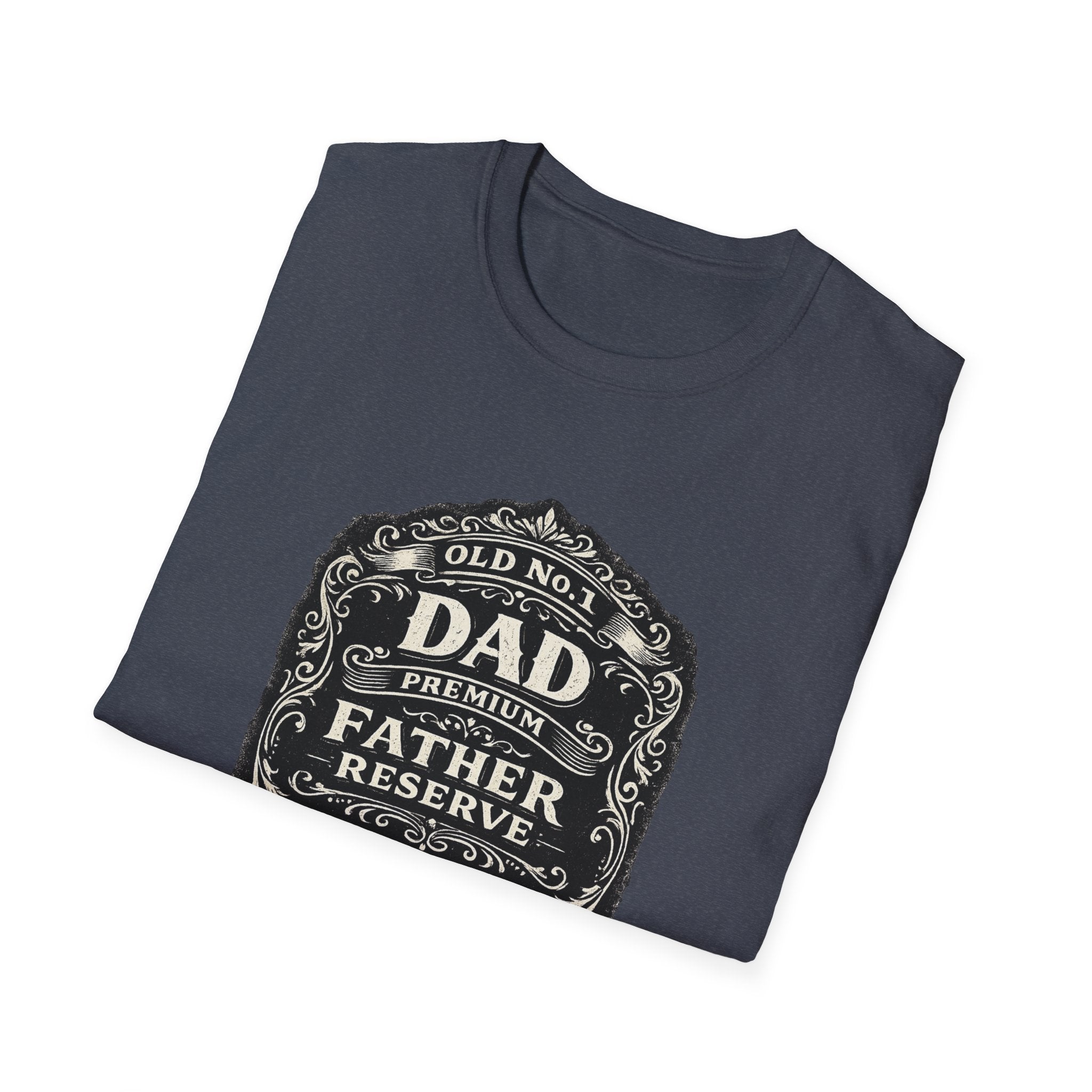 Best Dad Co. Vintage Label T-Shirt-Father's Day Gift