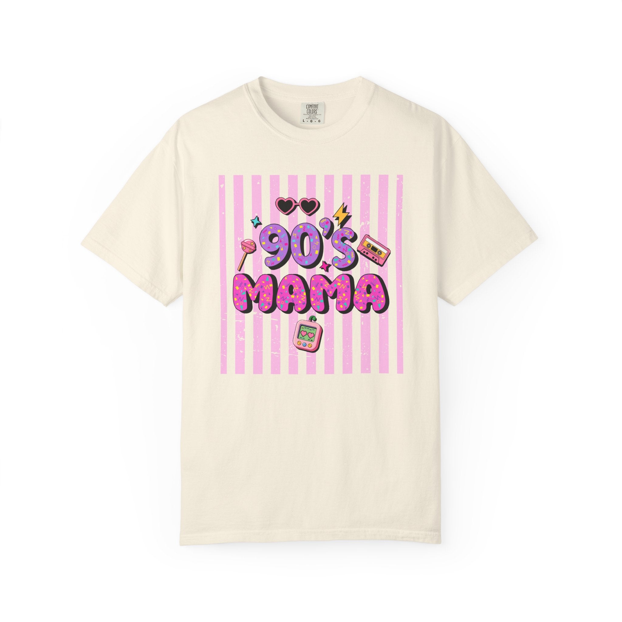 Retro 90's Mama Throwback Comfort Colors T-Shirt