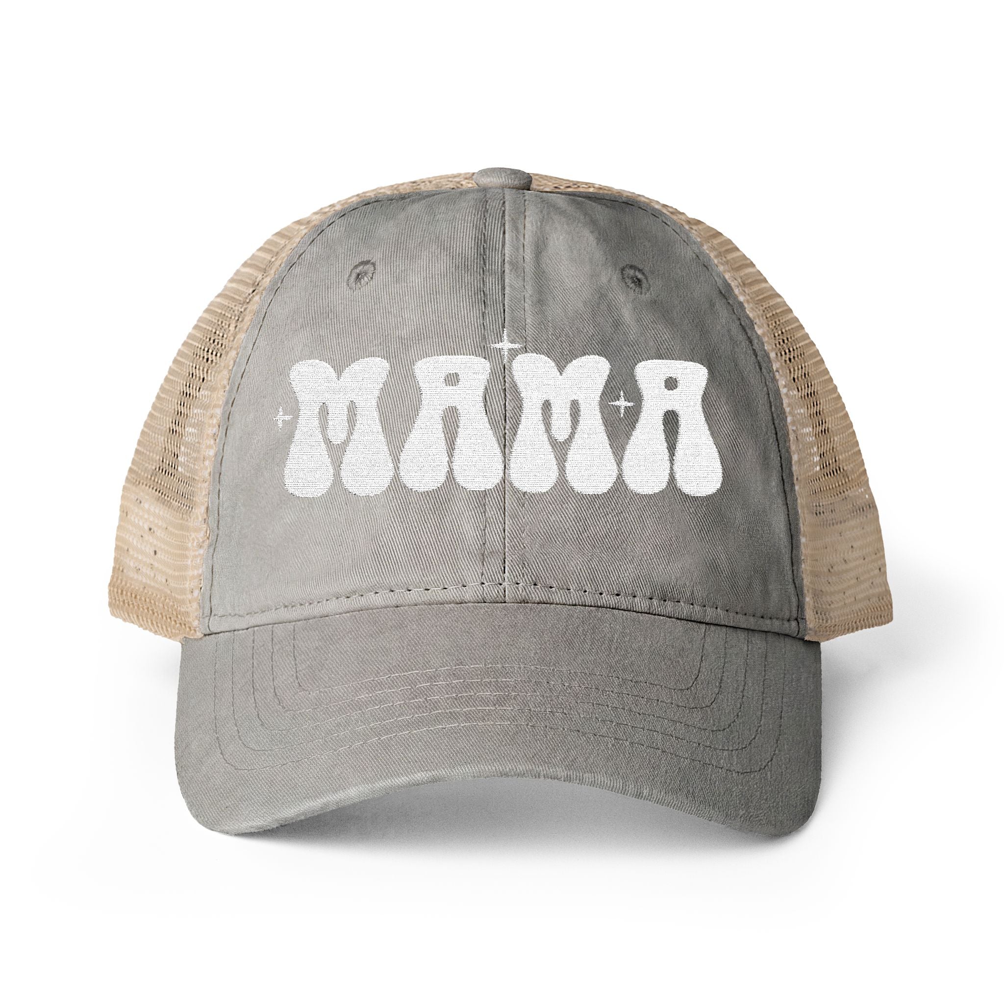Mama Woman's Washed Mesh-Back Cap