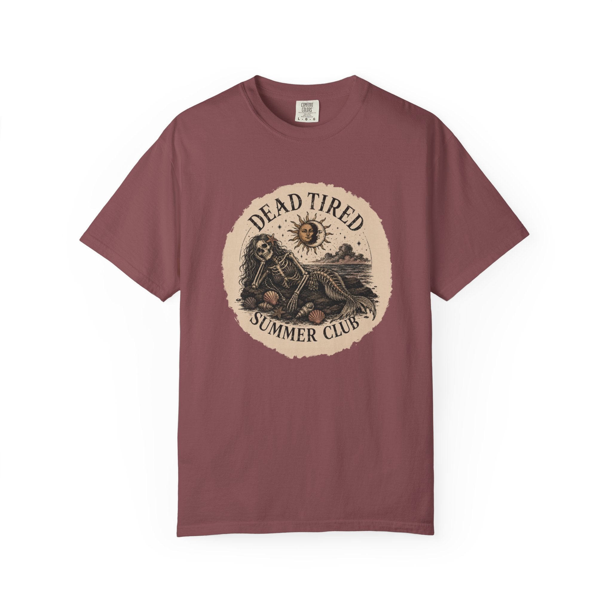Dead Tired Summer Club Comfort Colors T-Shirt