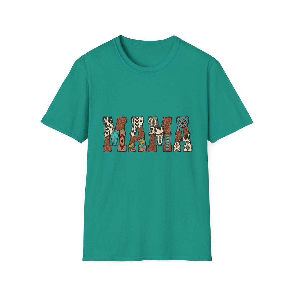 Mama Graphic Boho Tribal Pattern Mother's Day Tee