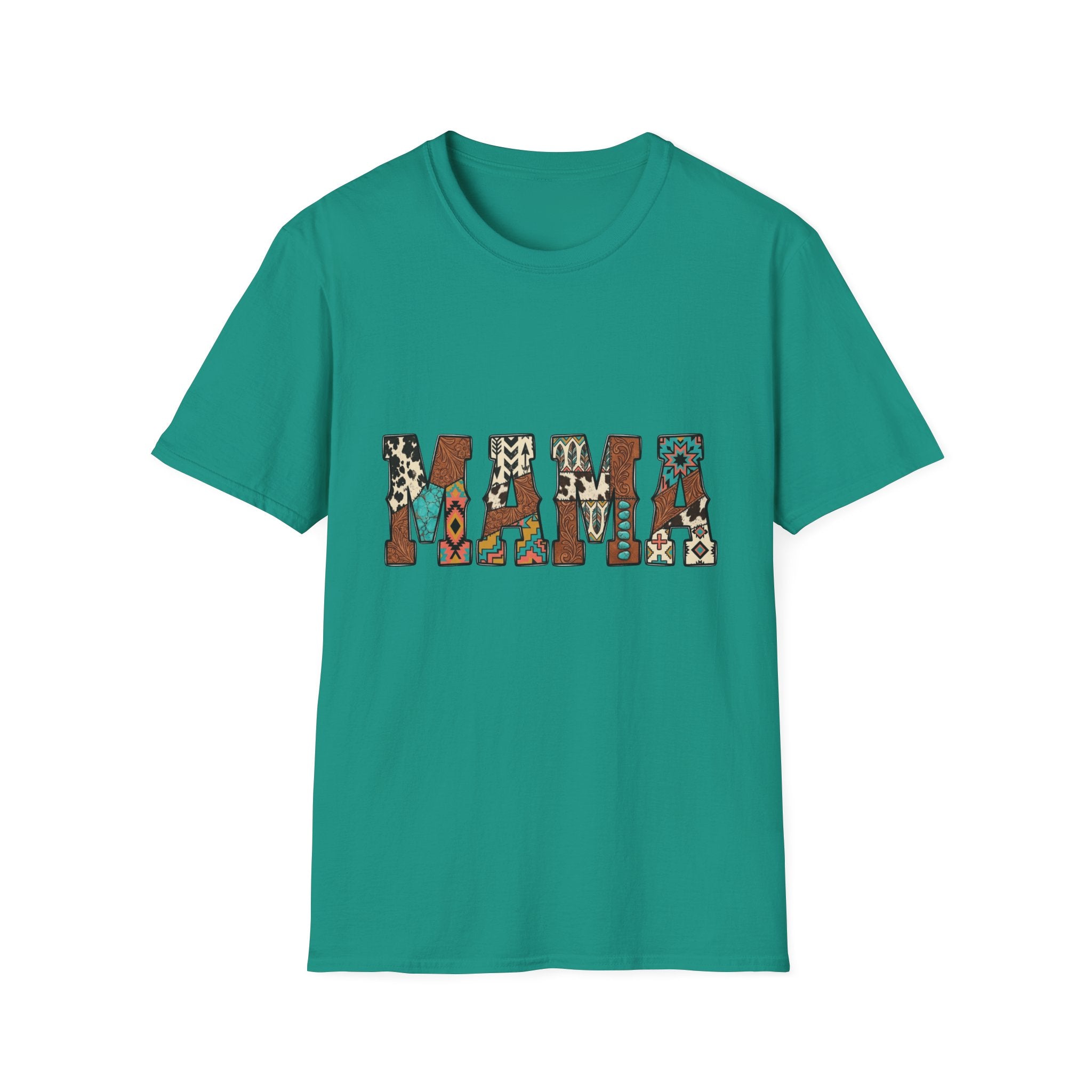 Mama Graphic Boho Tribal Pattern Mother's Day Tee