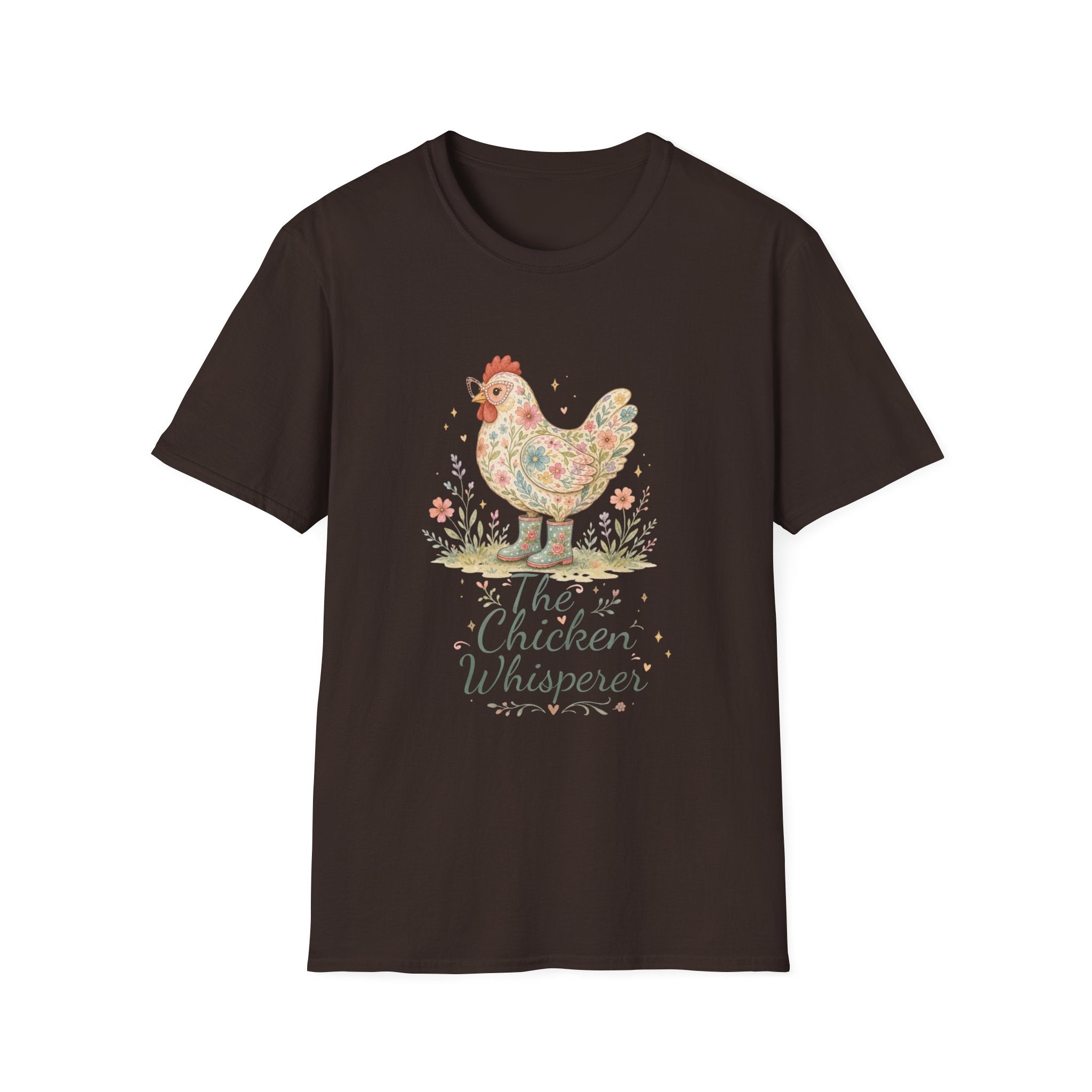 Floral Chicken Whisperer T-Shirt