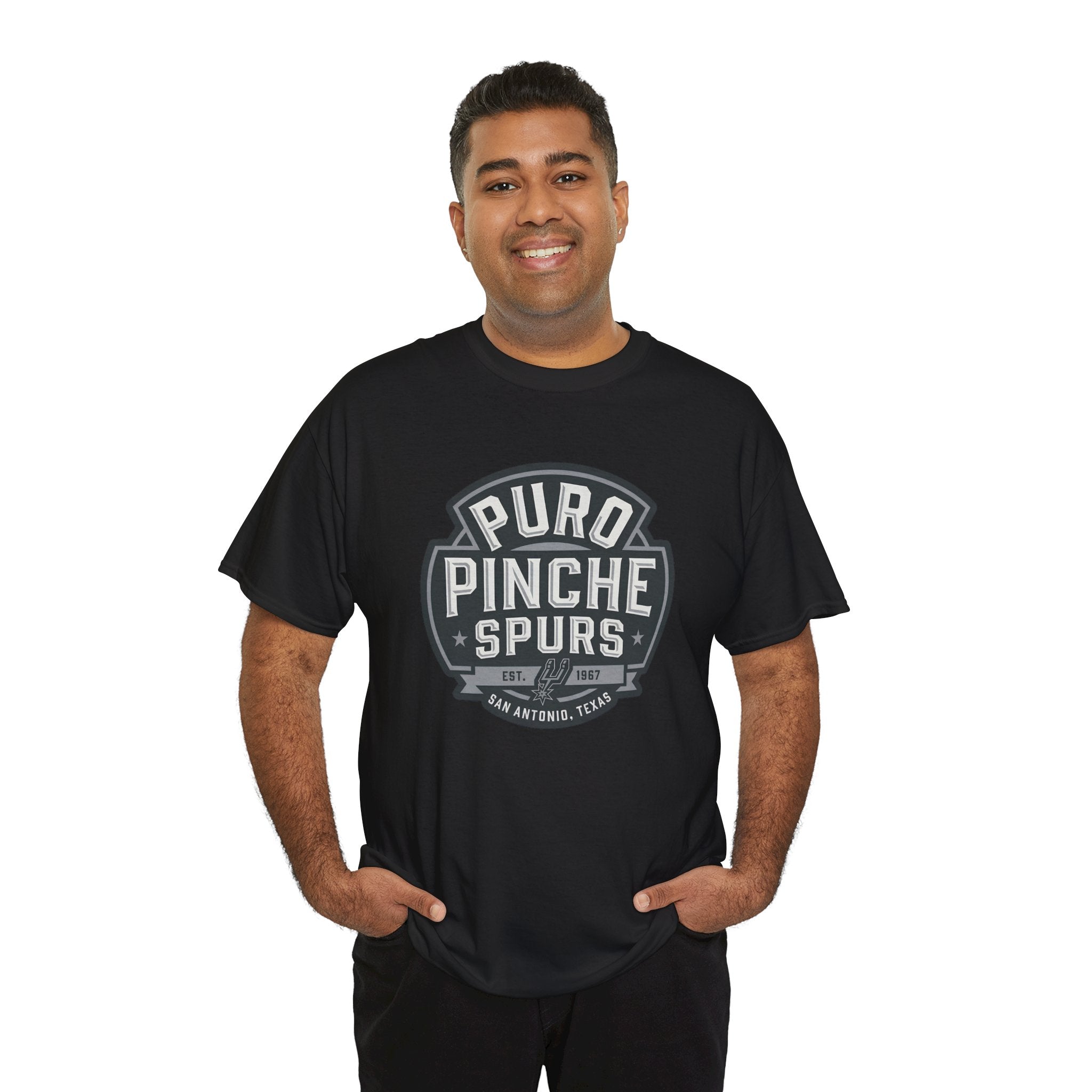 Puro Pinche San Anto Retro Basketball T-shirt