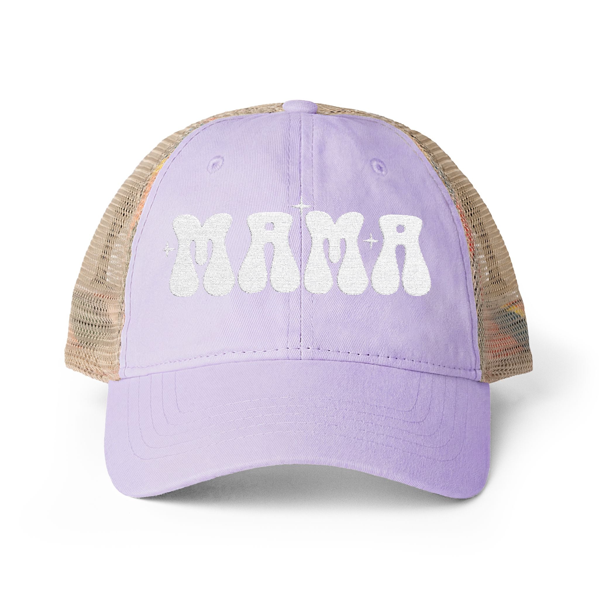 Mama Woman's Washed Mesh-Back Cap