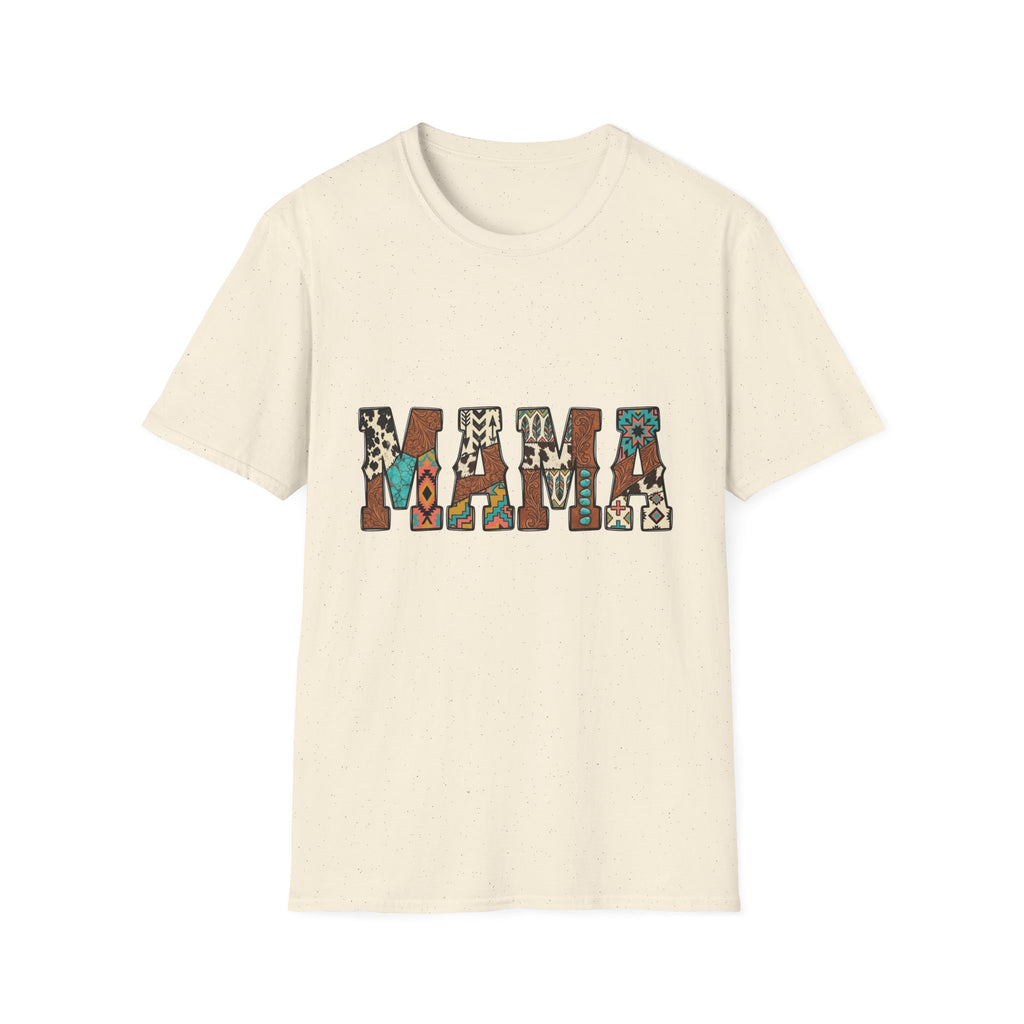 Mama Graphic Boho Tribal Pattern Mother's Day Tee