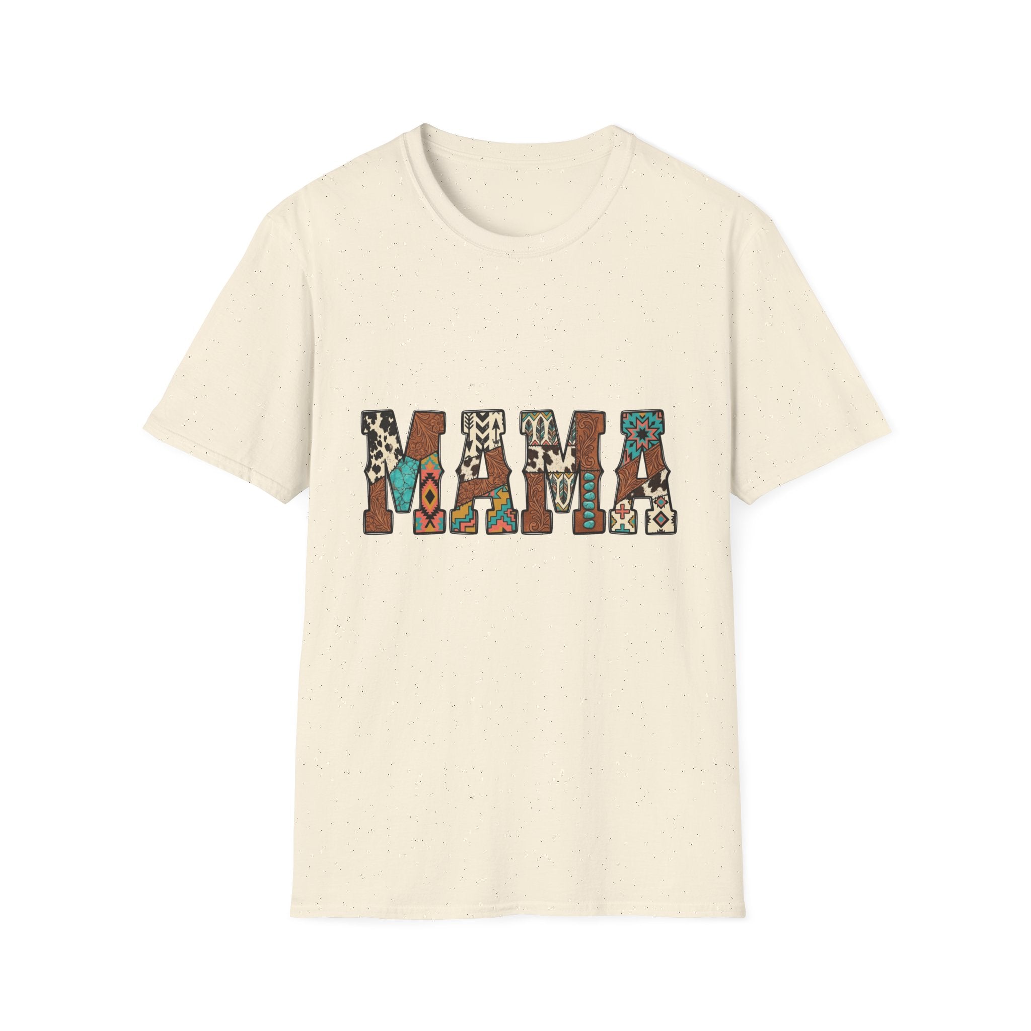 Mama Graphic Boho Tribal Pattern Mother's Day Tee