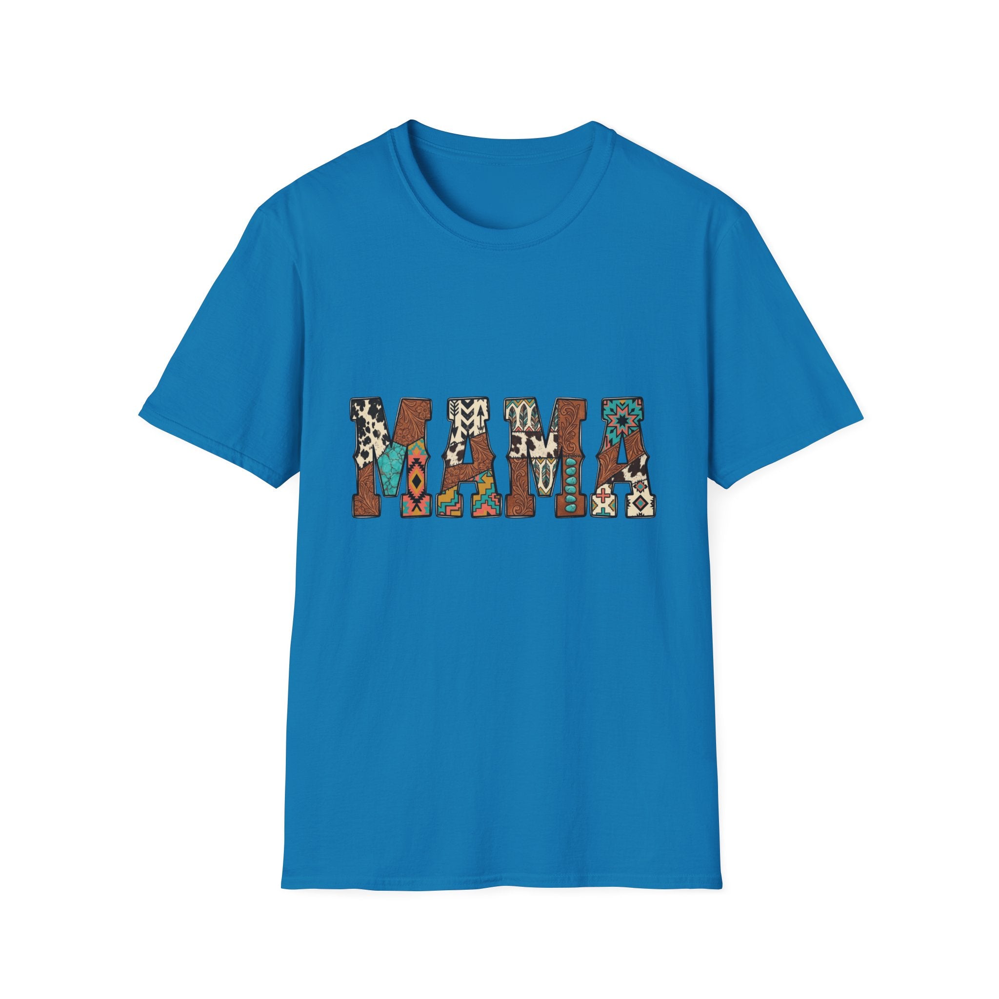 Mama Graphic Boho Tribal Pattern Mother's Day Tee