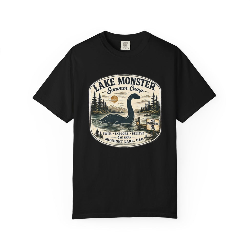 Lake Monster Summer Camp Comfort Colors T-Shirt