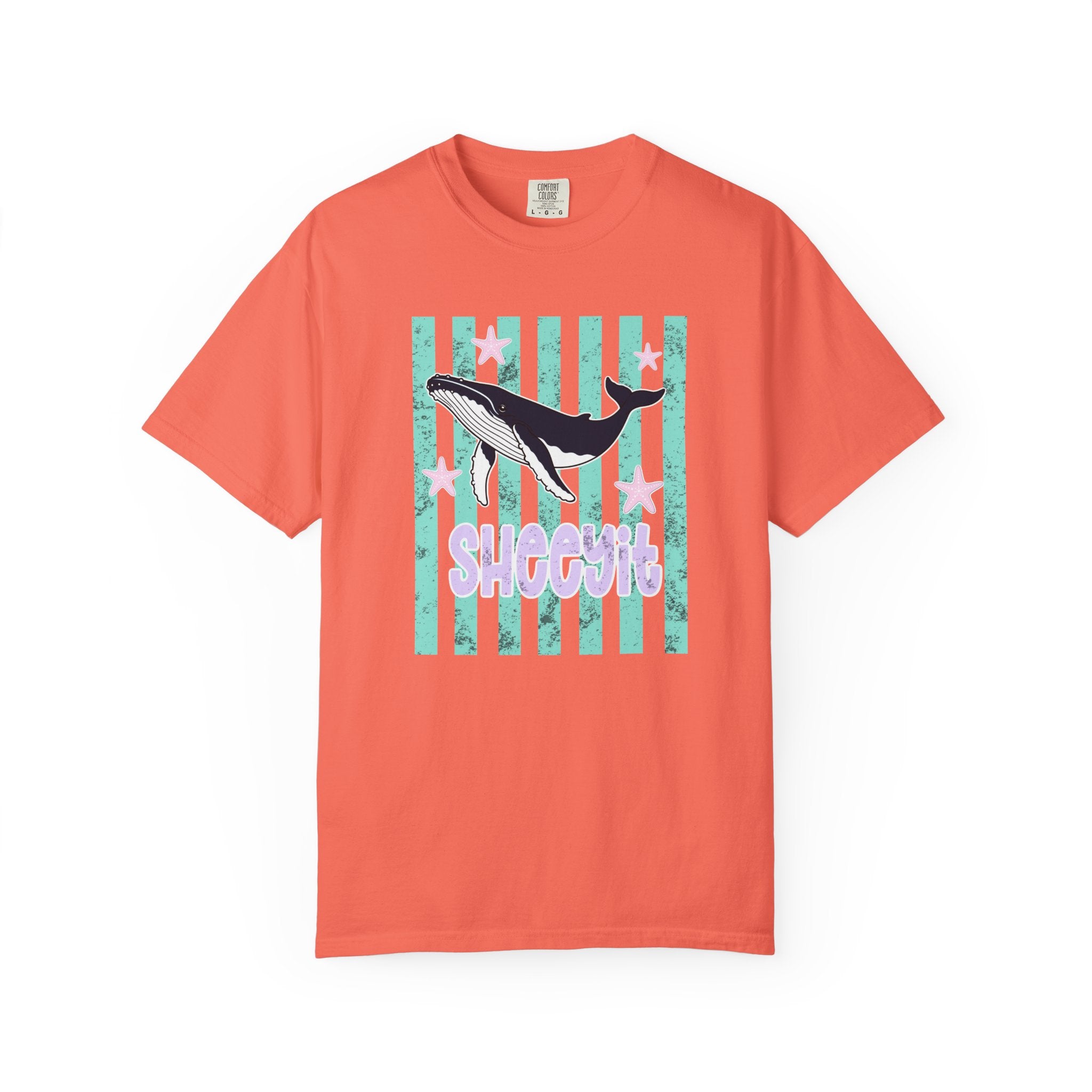 Whale Sheeyit Summer Comfort Colors T-Shirt