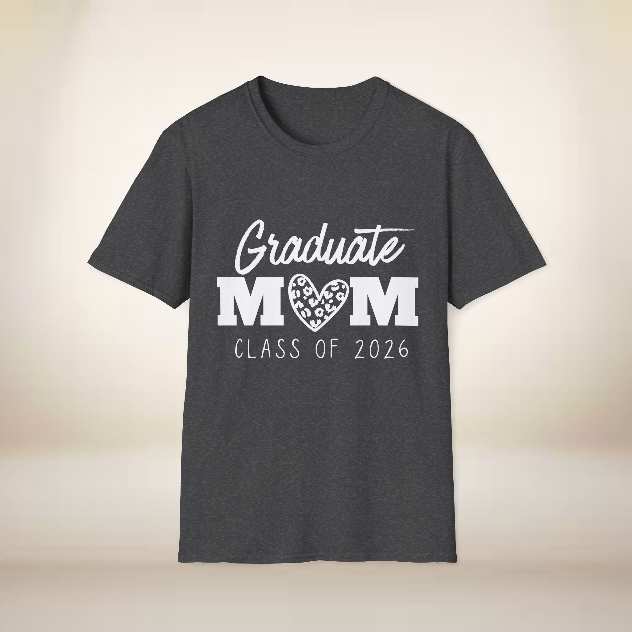 Graduate Mom T-Shirt — Class of 2026 Proud Mom Tee