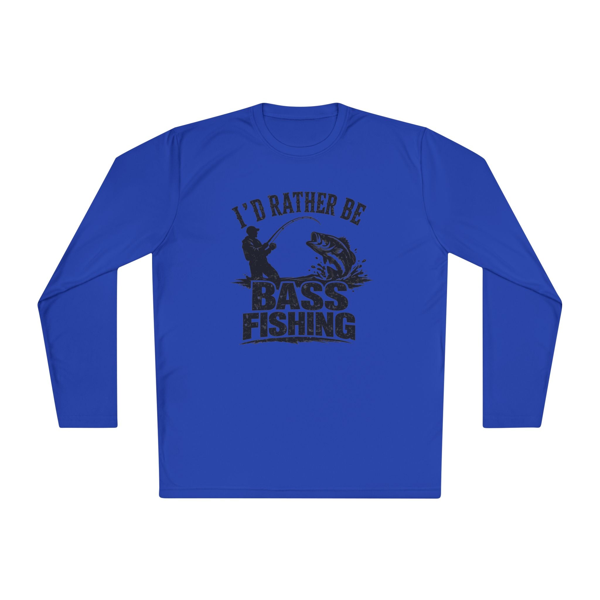 I'd Rather Be Bass Fishing Lightweight Long Sleeve Shirt