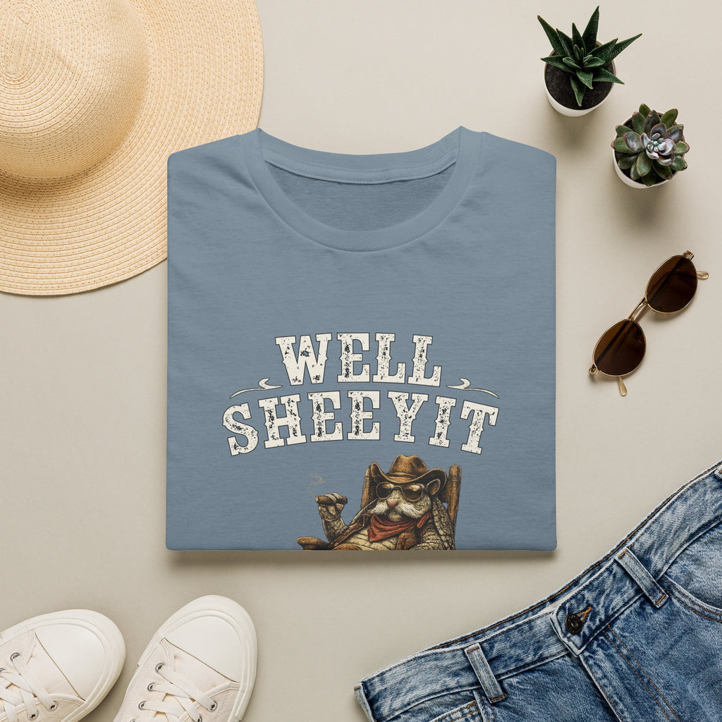 "Well, Sheeyit" Armadillo Funny Shirt