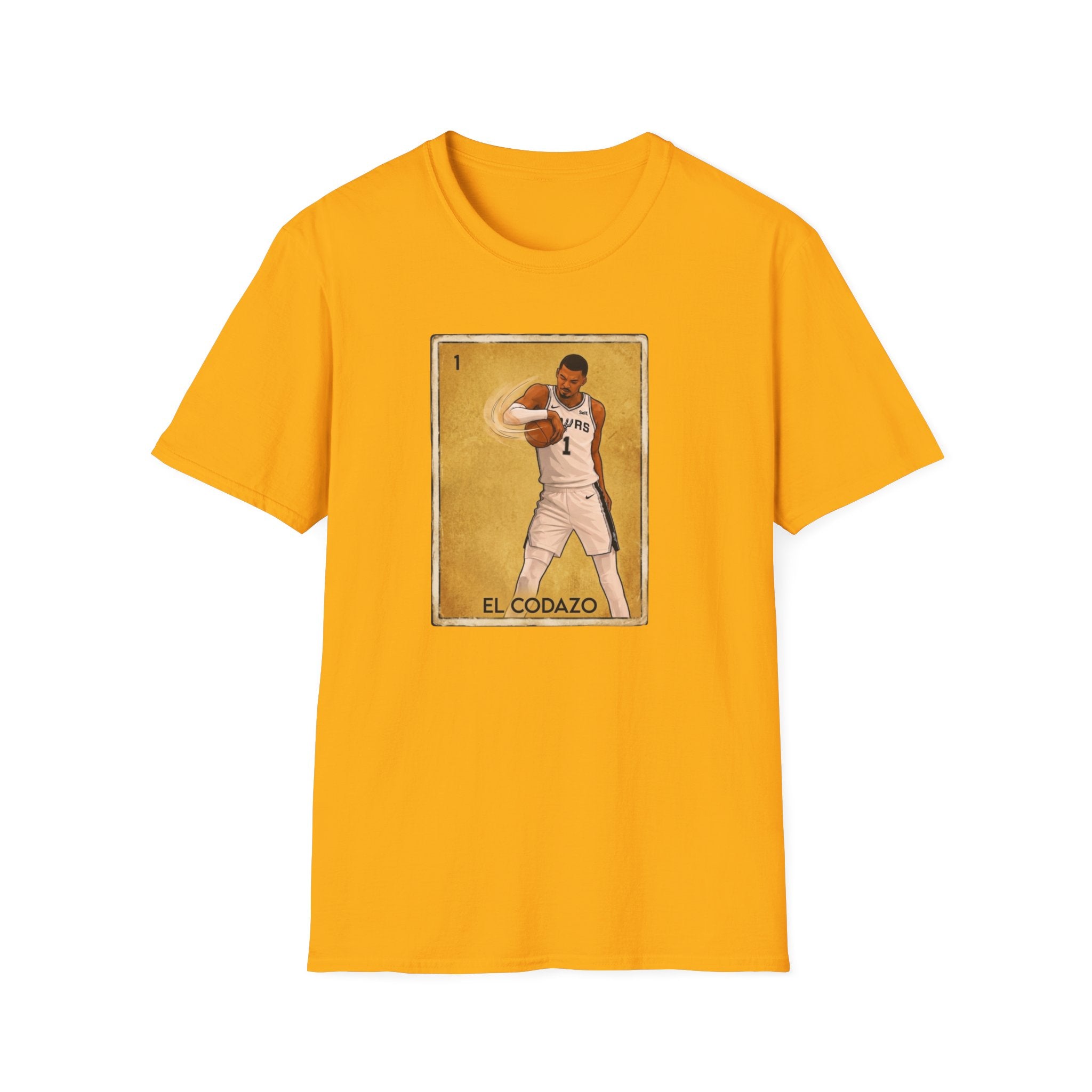 Basketball Lotería 'El Codazo' T-Shirt – Vintage-style Sports Graphic Tee