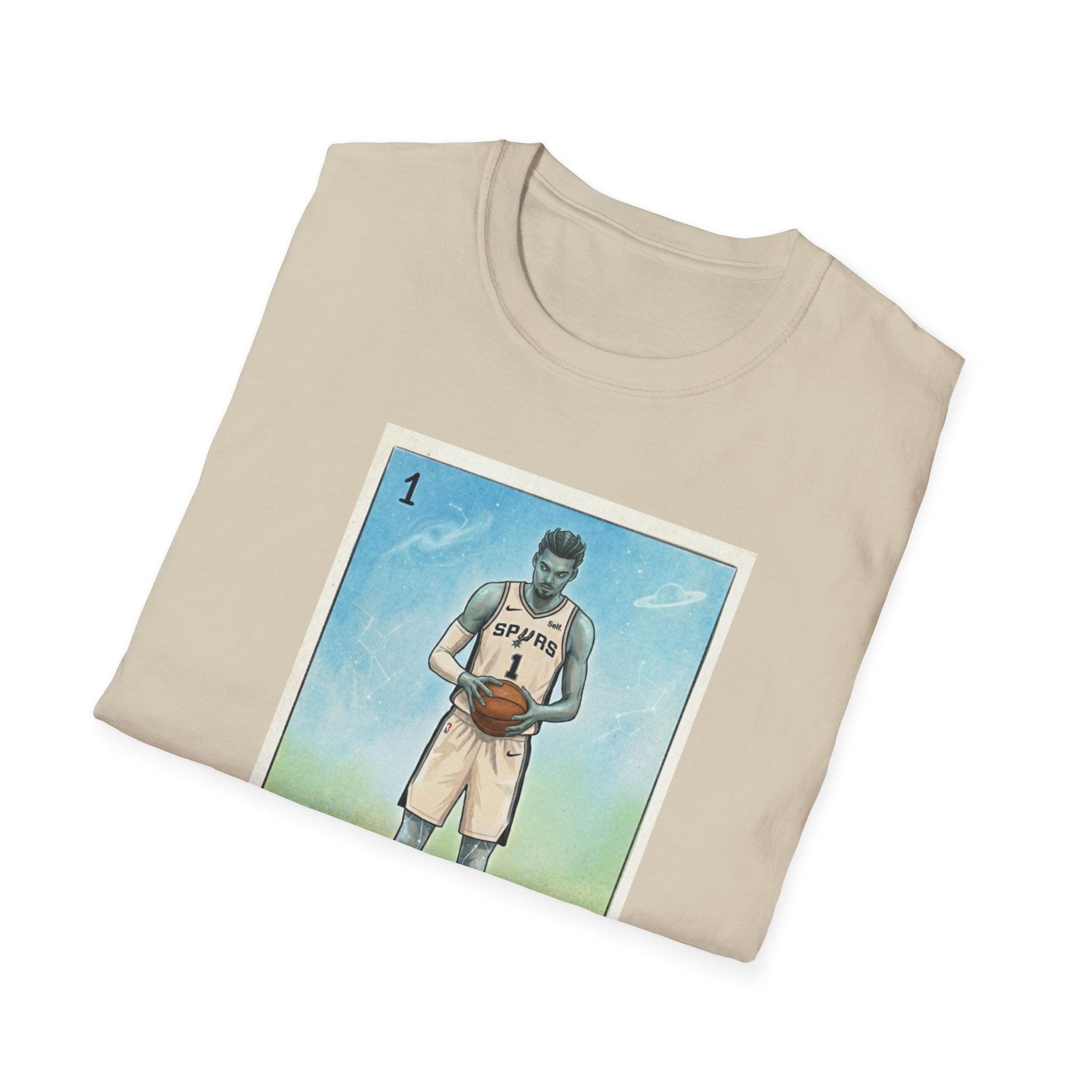 Basketball Lotería "El Marciano" Graphic T-Shirt