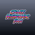 Crazy Hispanic Fan Die-Cut Sticker — Colorful Retro Pride Decal