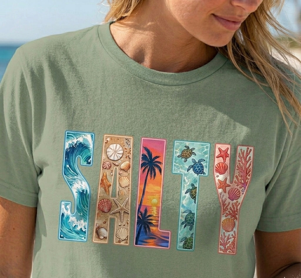Tropical Salty Summer T-shirt