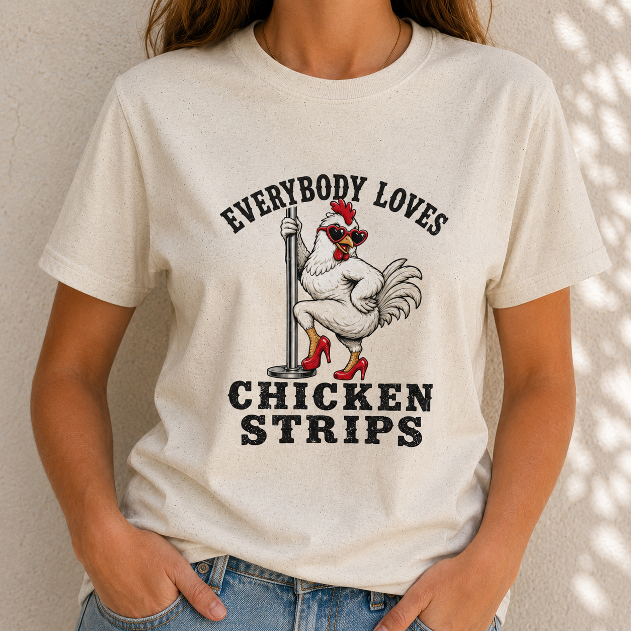Everybody Loves Chicken Strips T-Shirt