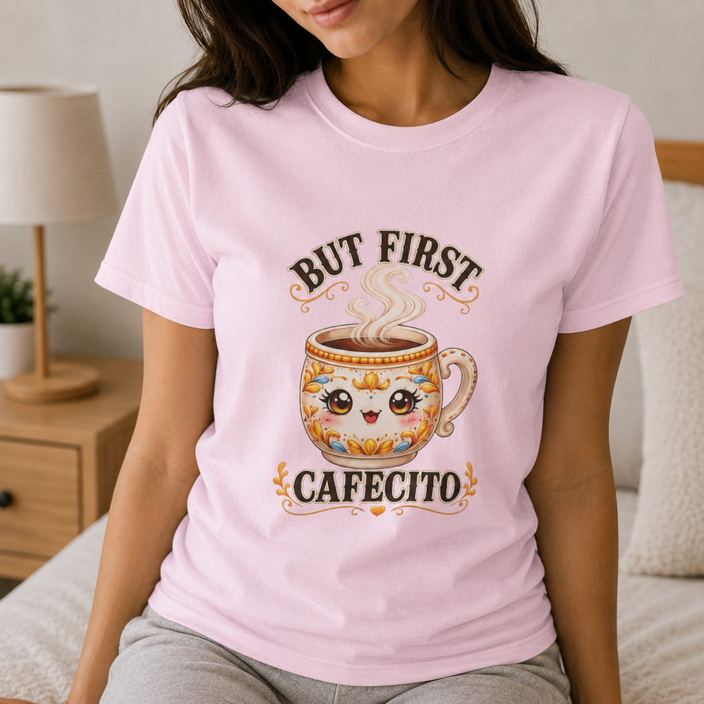 But First Cafecito Cute Coffee Mug T-Shirt