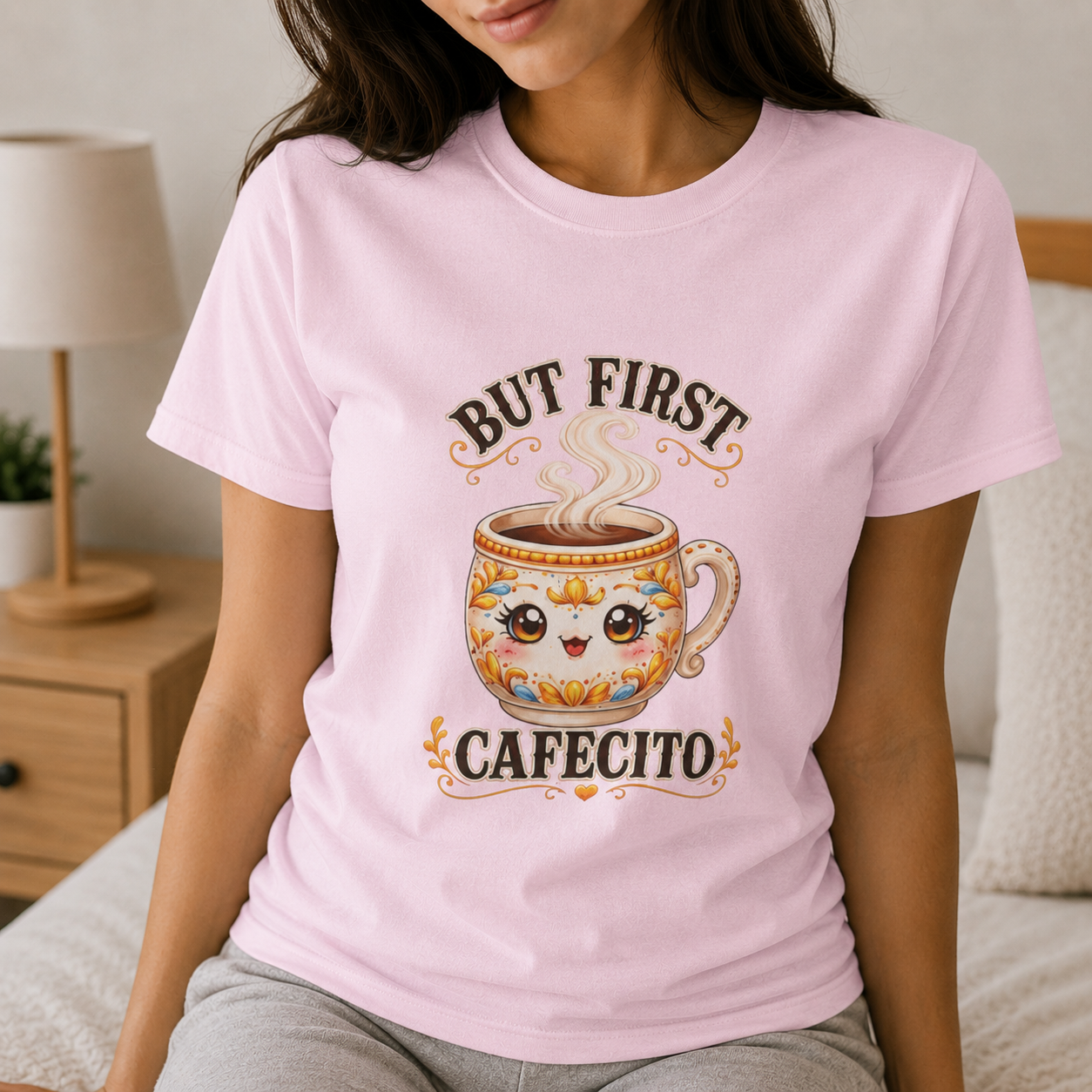 But First Cafecito Cute Coffee Mug T-Shirt